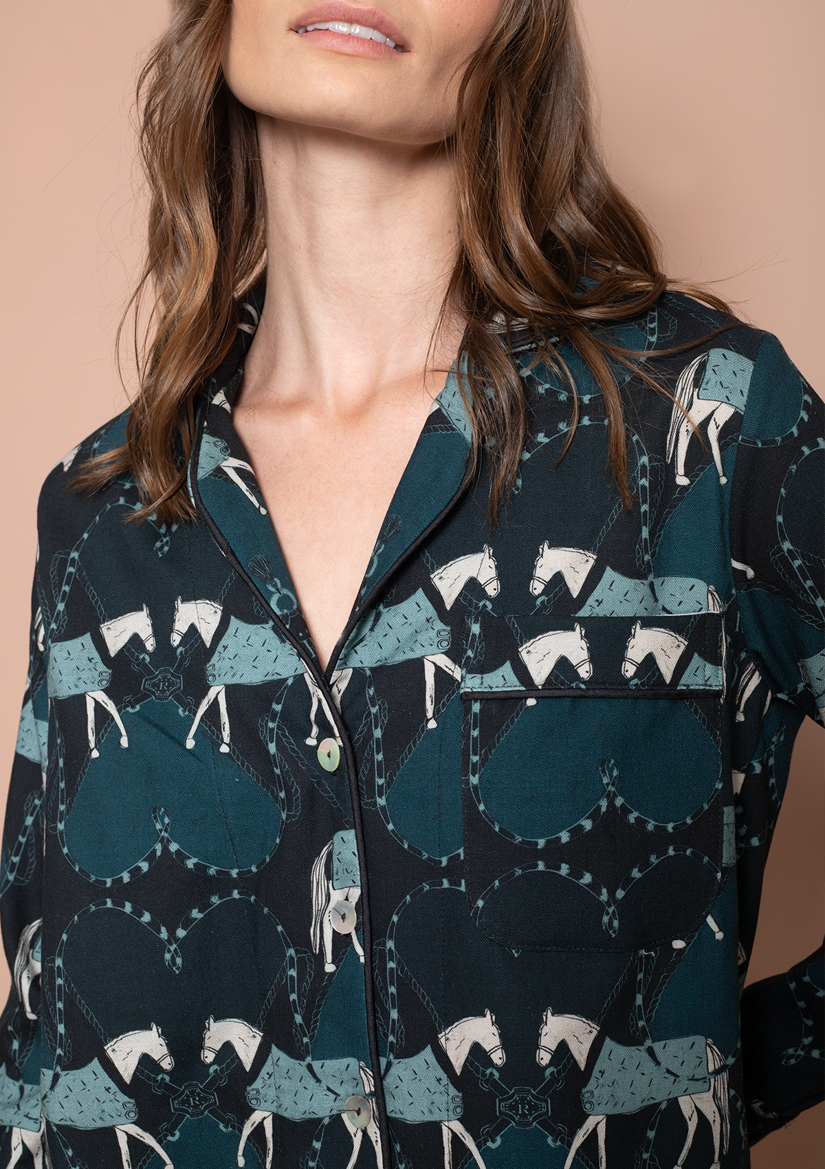 Horsebond Classic PJ’s Set | Forest