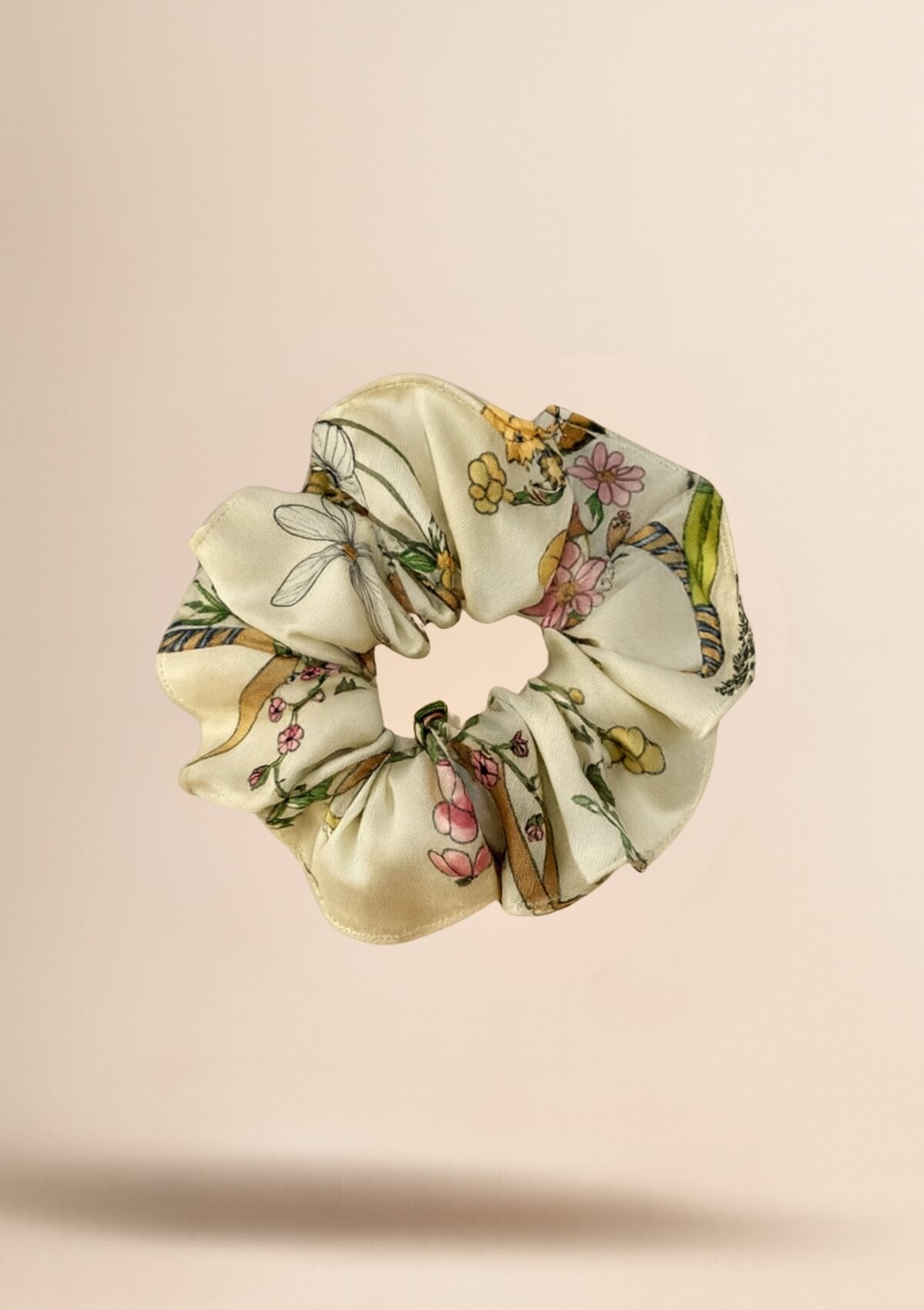 Hair Scrunchie | Herbaria Print - RönnerNude