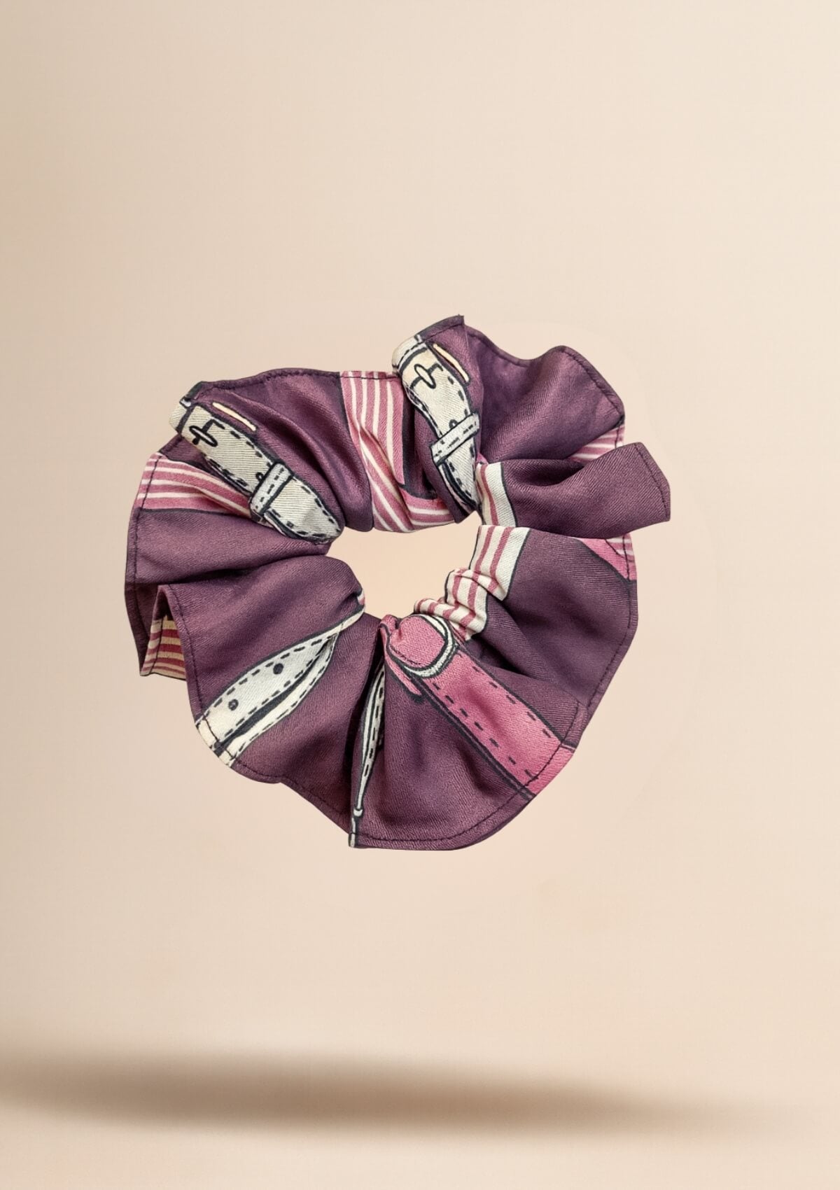 Hair Scrunchie | Jubilea Print - RönnerBordeaux