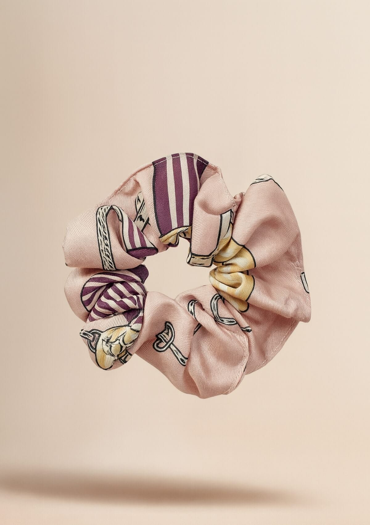 Hair Scrunchie | Jubilea Print - RönnerRose Blush