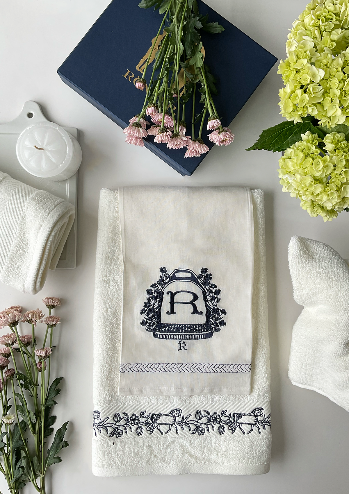 Hand towel Set | Navy - Rönner