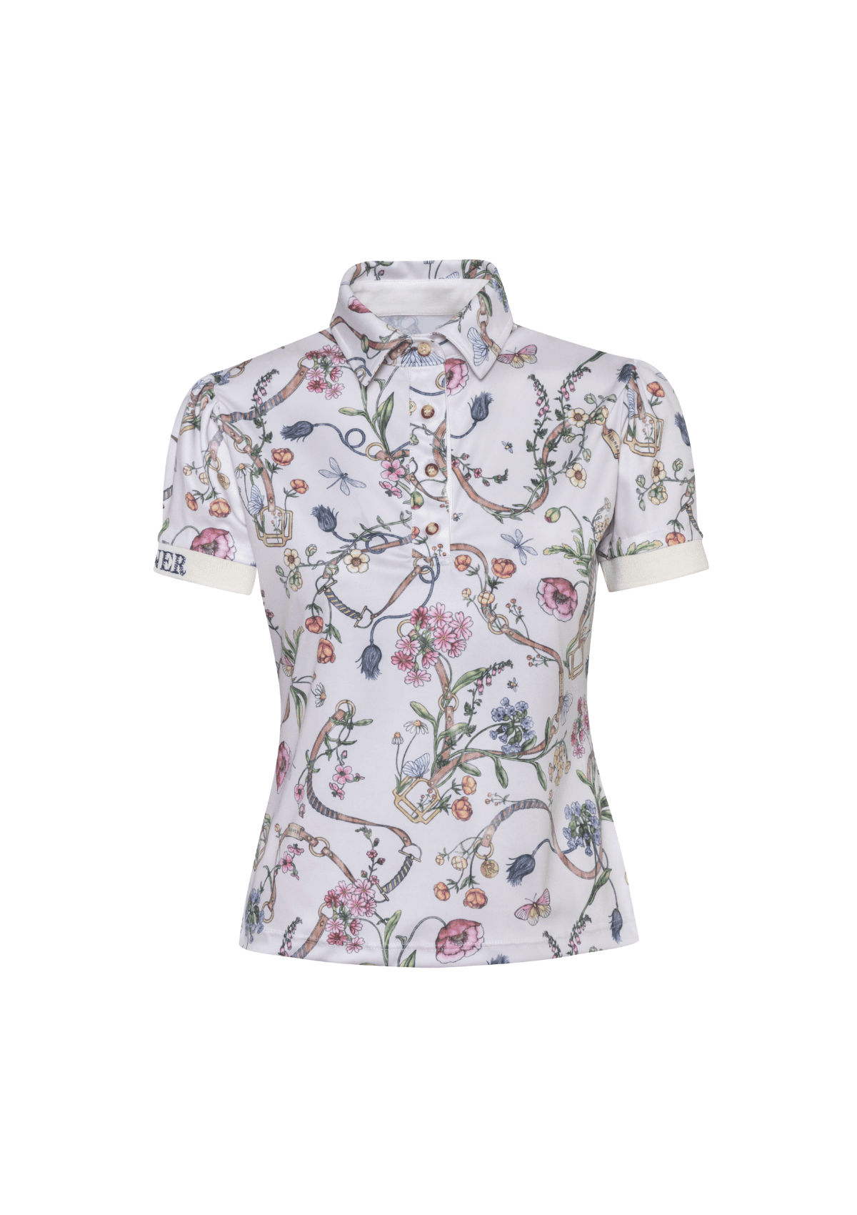 Herbaria Equestrian Polo - Shirt | Short Sleeve | Cream - RönnerPolo ShirtXS