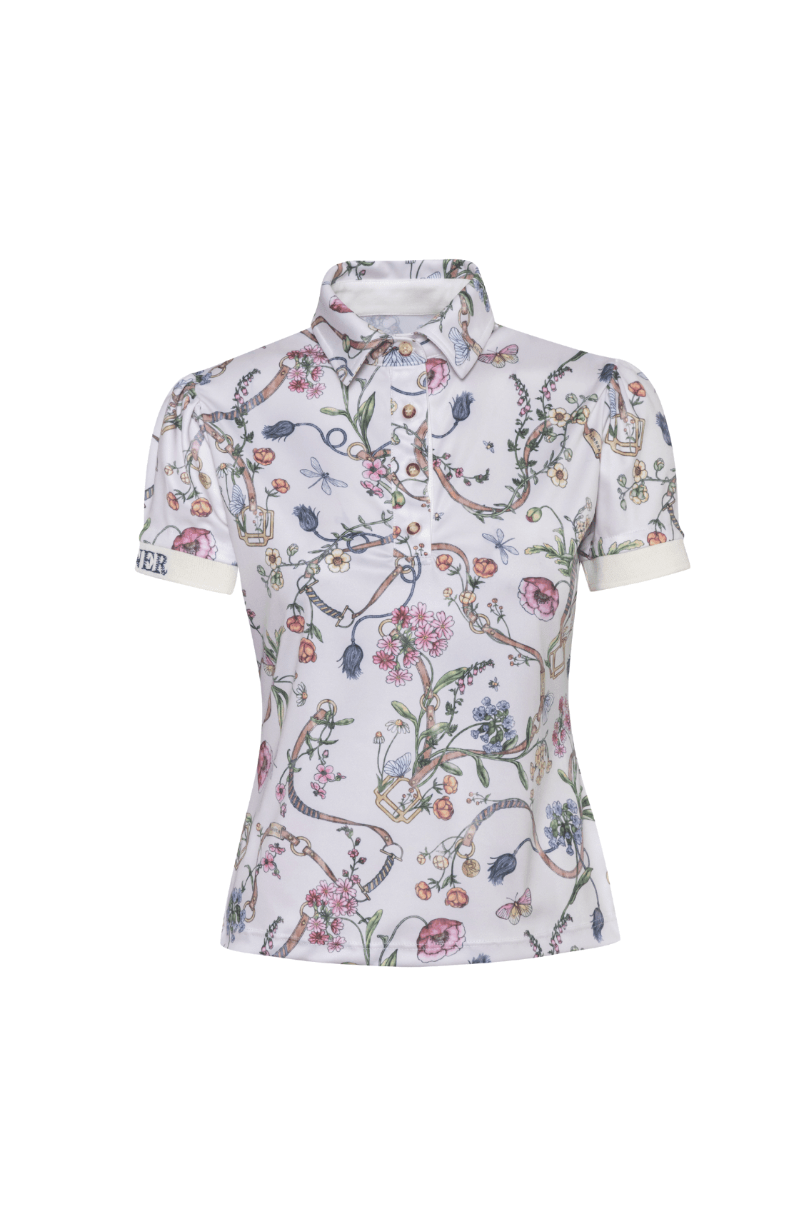 Herbaria Equestrian Polo - Shirt | Short Sleeve | Cream - RönnerPolo ShirtXS