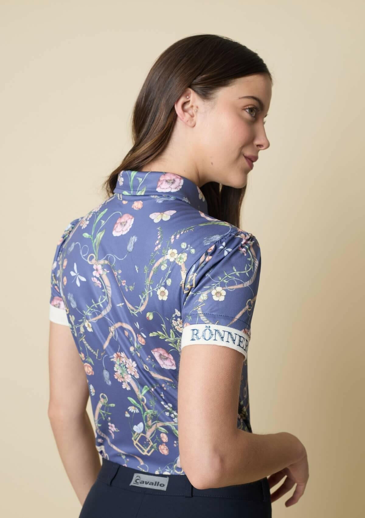 Herbaria Equestrian Polo - Shirt | Short Sleeve | Cream - RönnerPolo ShirtXS