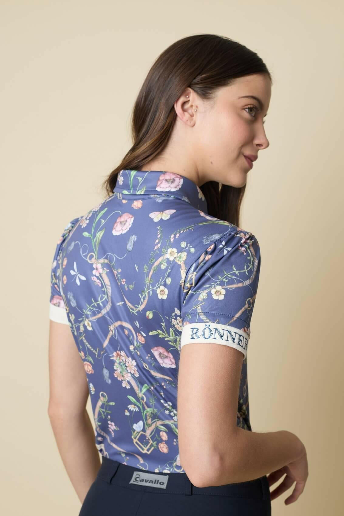 Herbaria Equestrian Polo - Shirt | Short Sleeve | Cream - RönnerPolo ShirtXS
