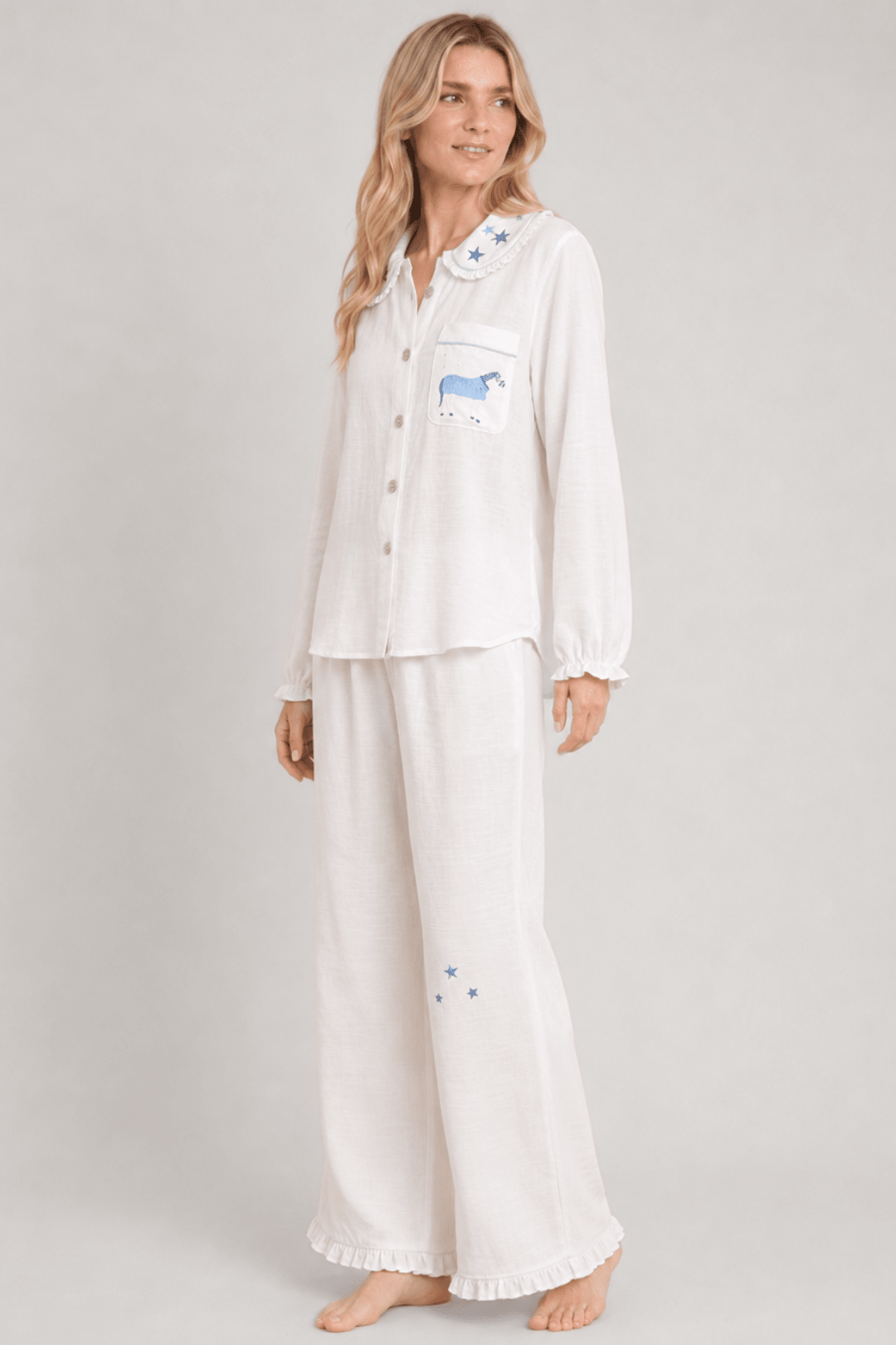 Lucky Horses Pajama Set - RönnerLong Sleeve SetXS