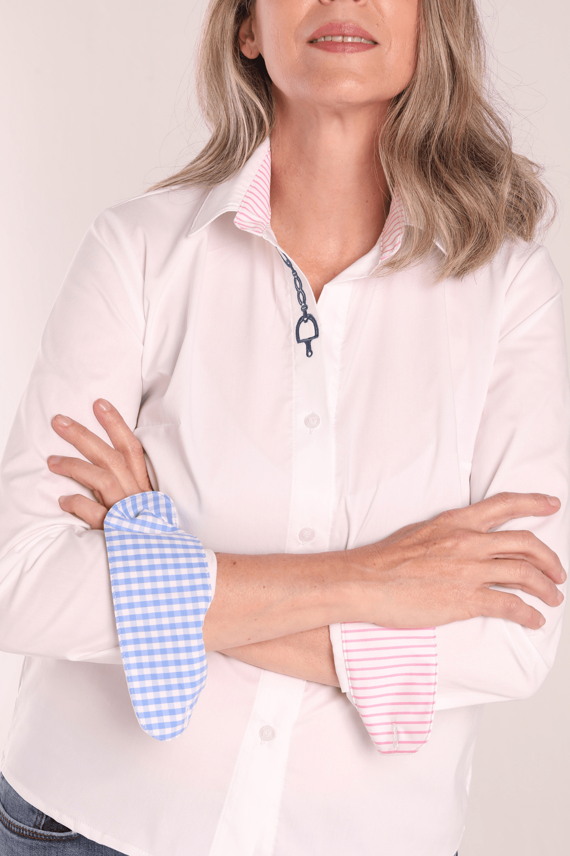 Margarita Shirt | Contrast Cuffs - RönnerShirtXS