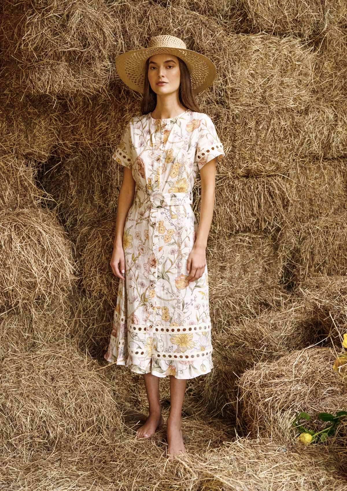 Marigold Linen Dress - Rönner