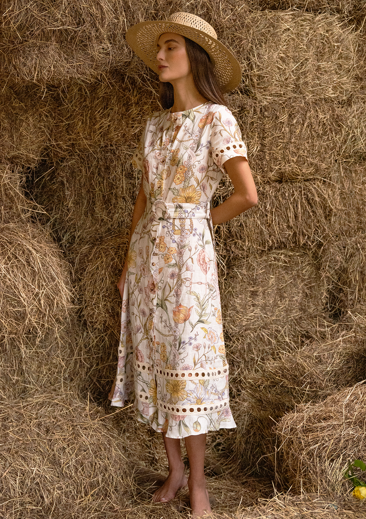 Marigold Linen Dress - Rönner