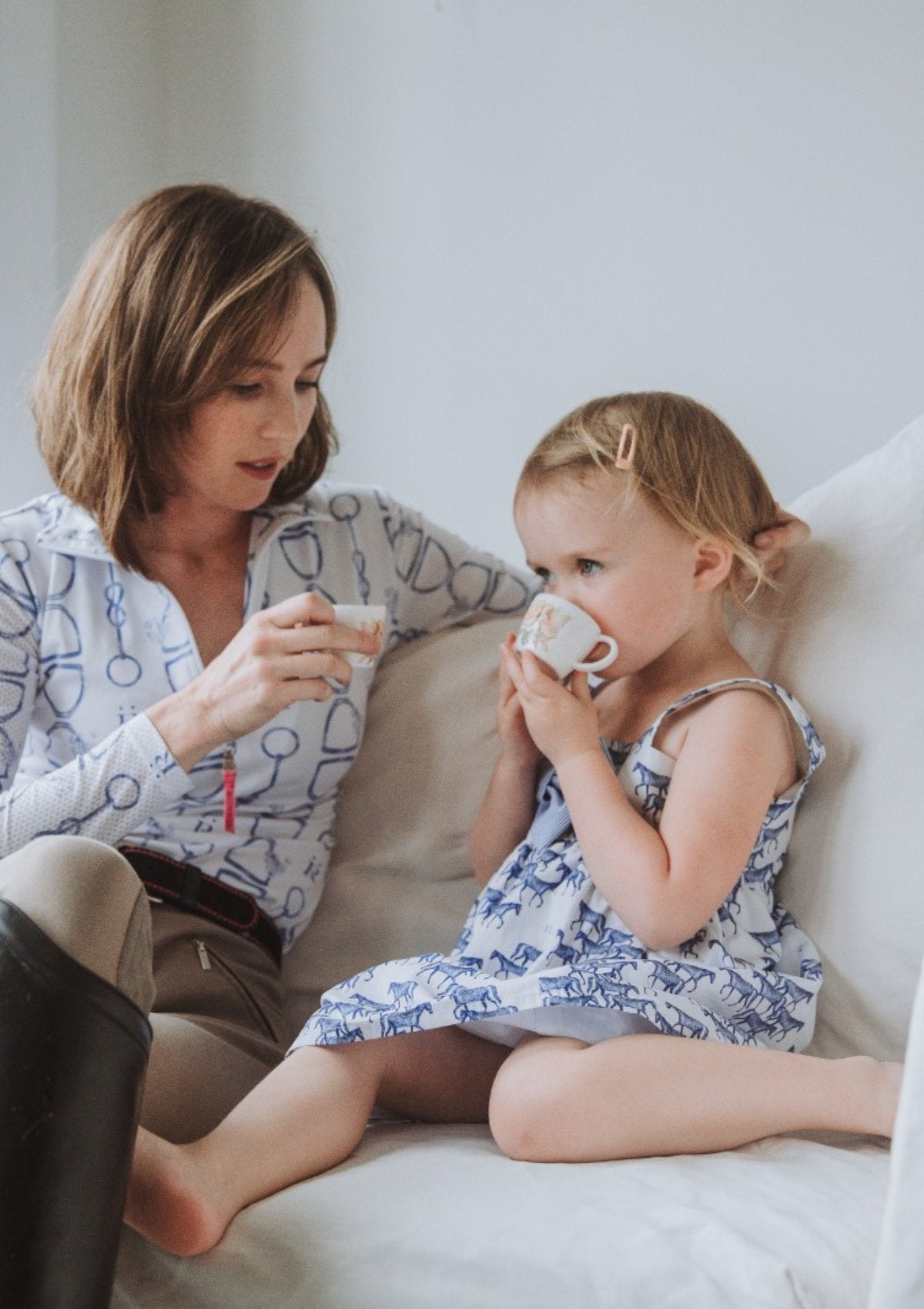 Miranda Dress | Mini Horse Print (Pre - Order) - RönnerDress2 yrs