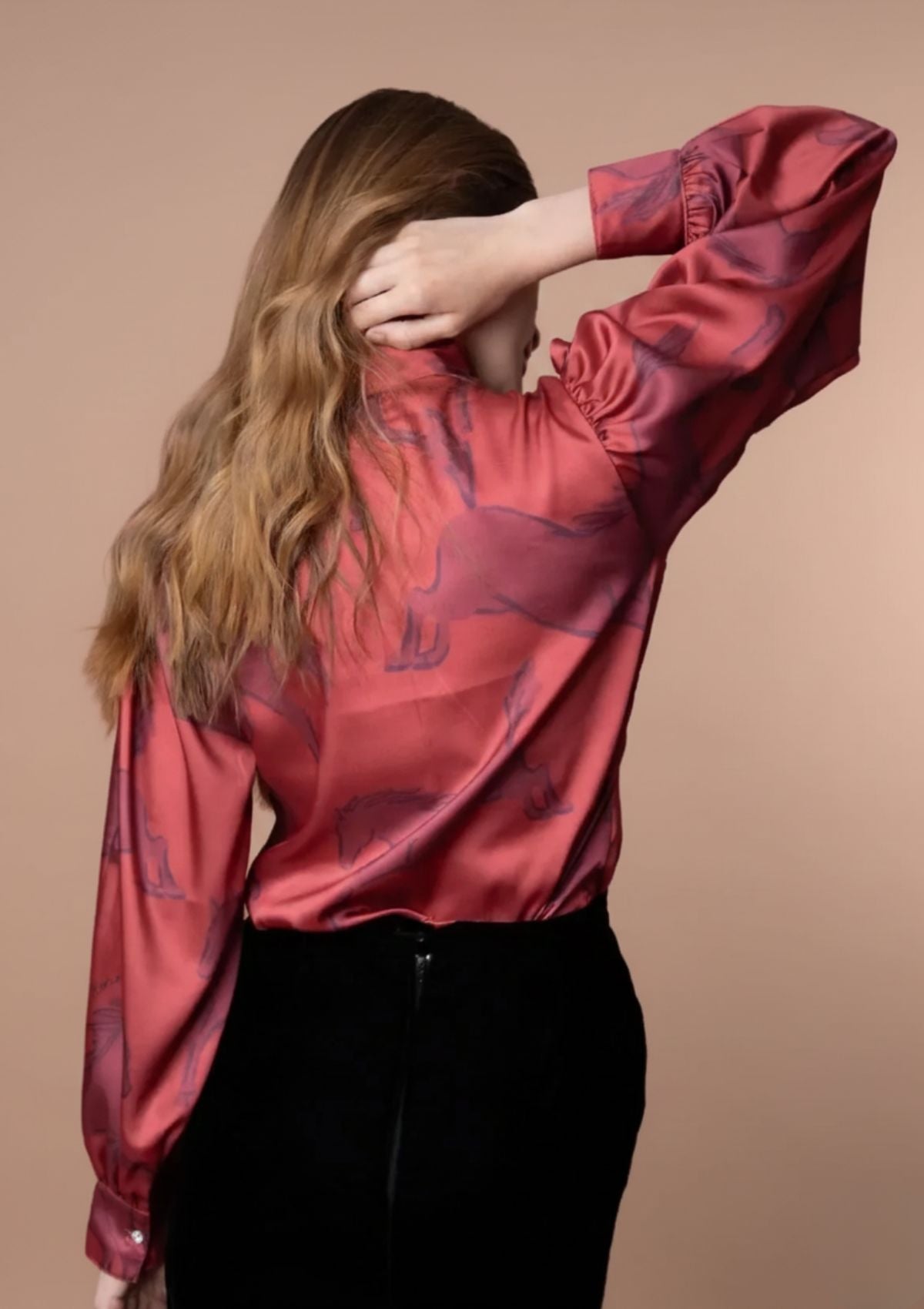 Noelle Blouse | Volt Print - RönnerShirtXS