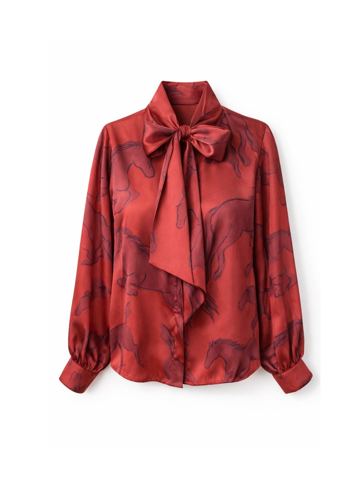 Noelle Blouse | Volt Print - RönnerShirtXS