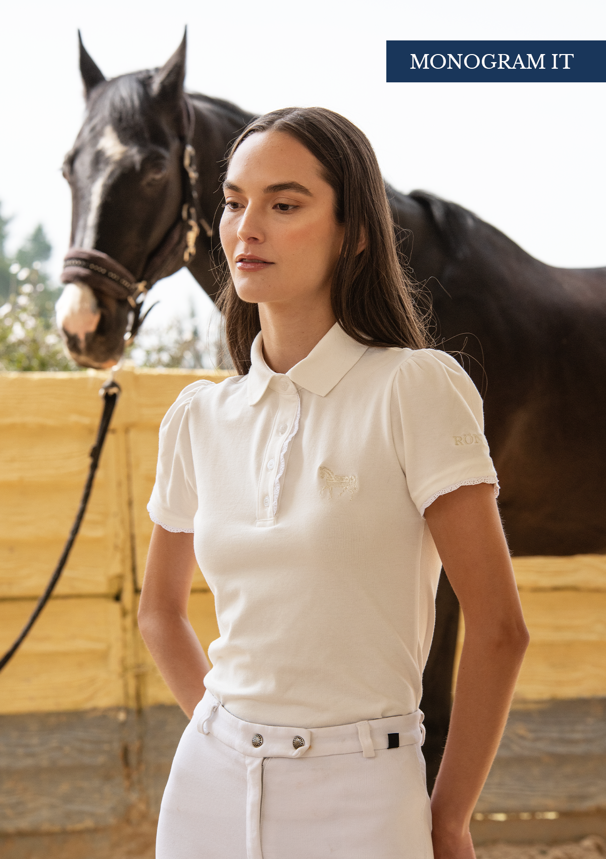 Nova Cotton Polo-Shirt Short Sleeve | White - Rönner