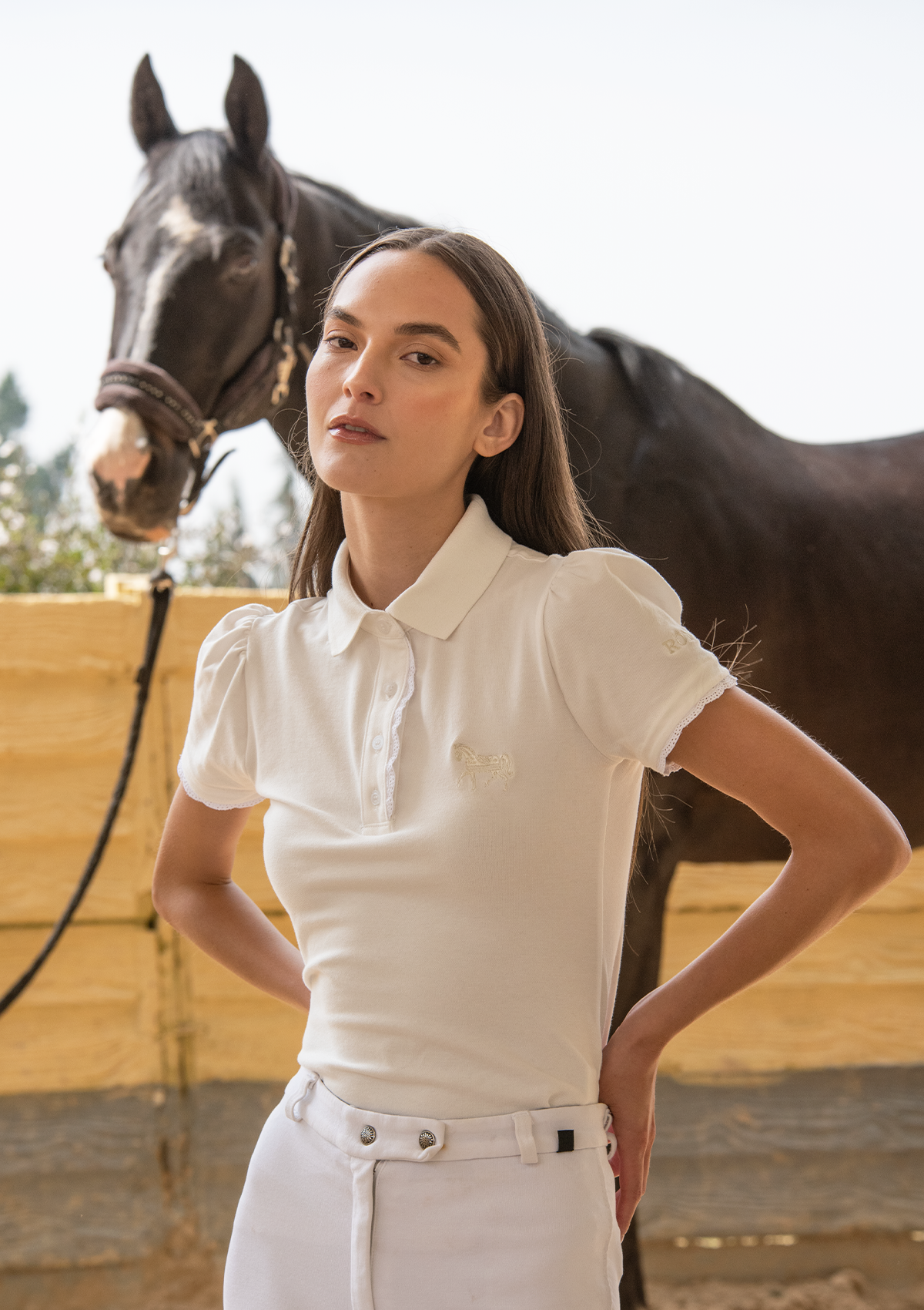 Nova Cotton Polo-Shirt Short Sleeve | White - Rönner