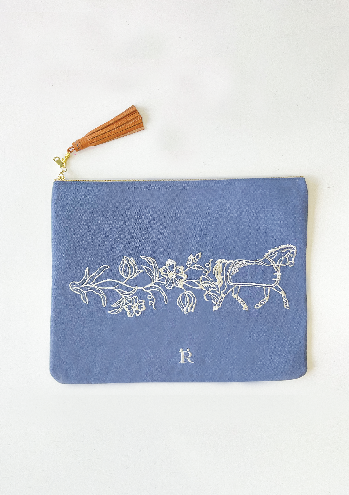 Dancing Horses Embroidered Pouch - Rönner
