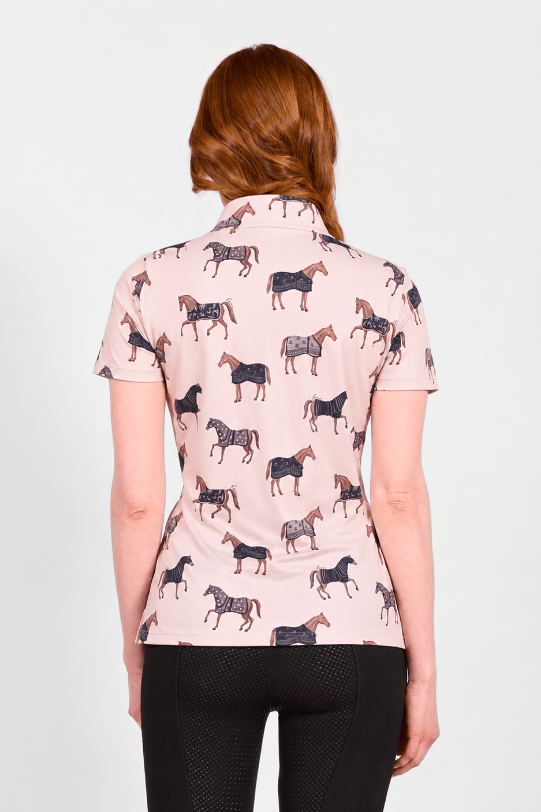 Q-Zip | Poise Print | Short Sleeve - RönnerShirtCream