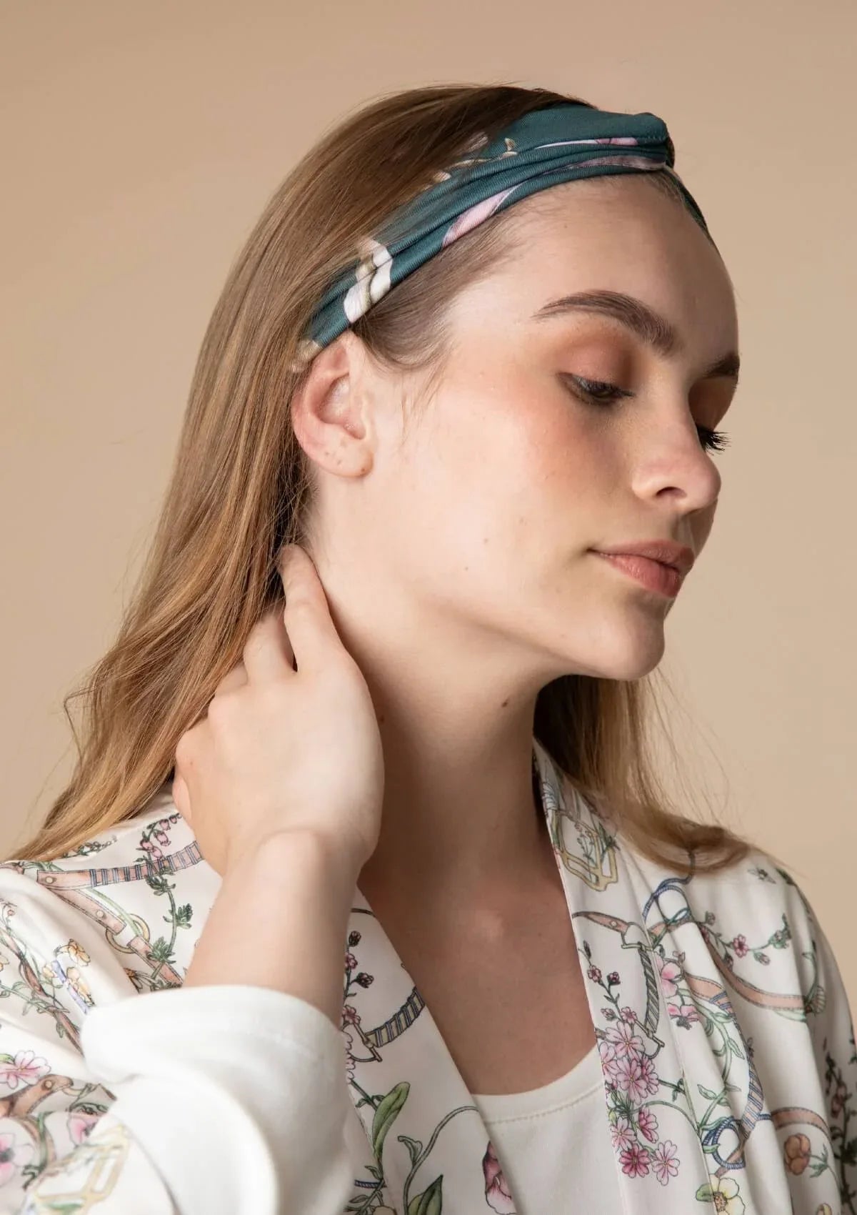 Rönner Hairband - RönnerAccesoriesHerbaria Print | Deep Green