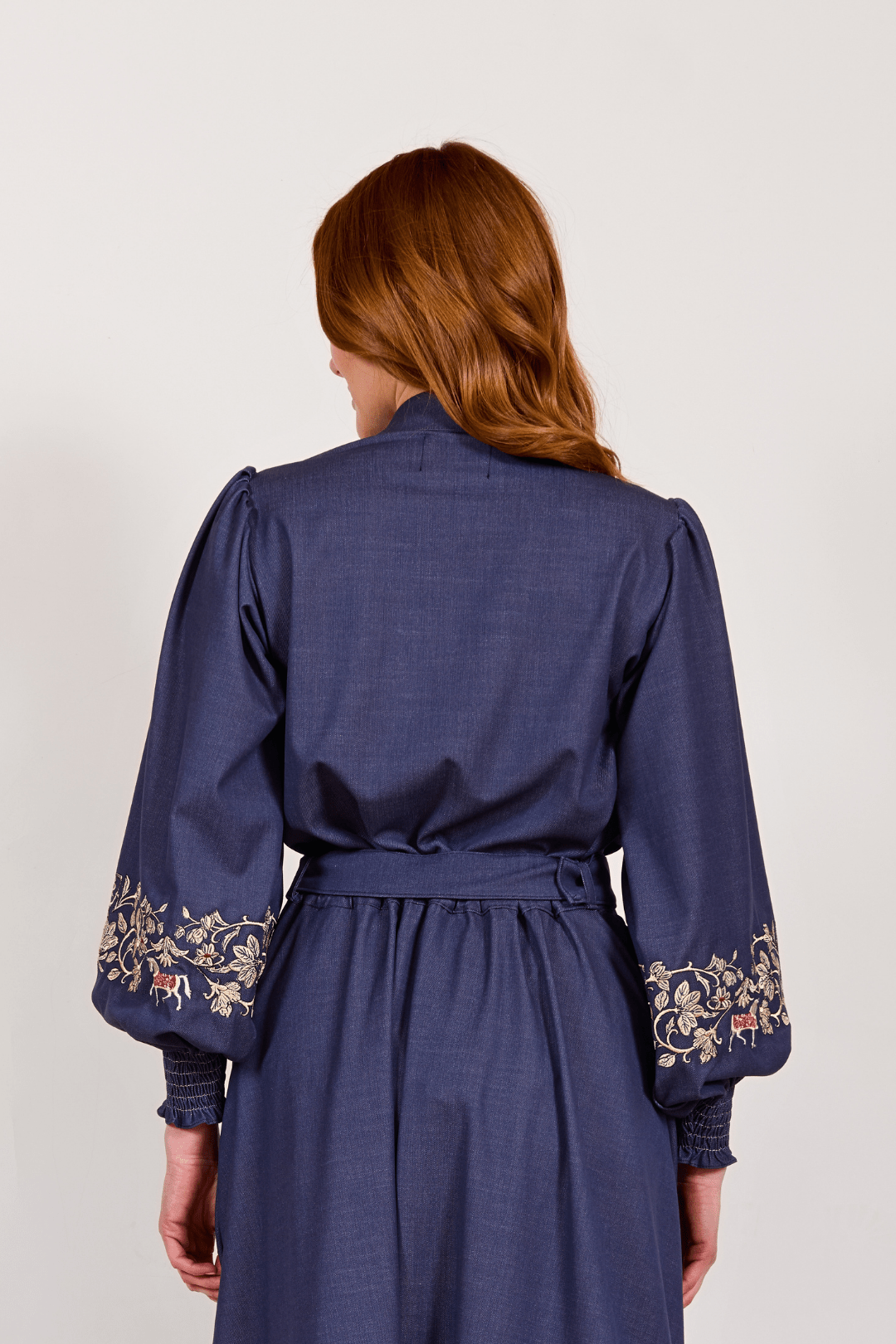Sevilla Denim Blouse - RönnerIndigo Blue