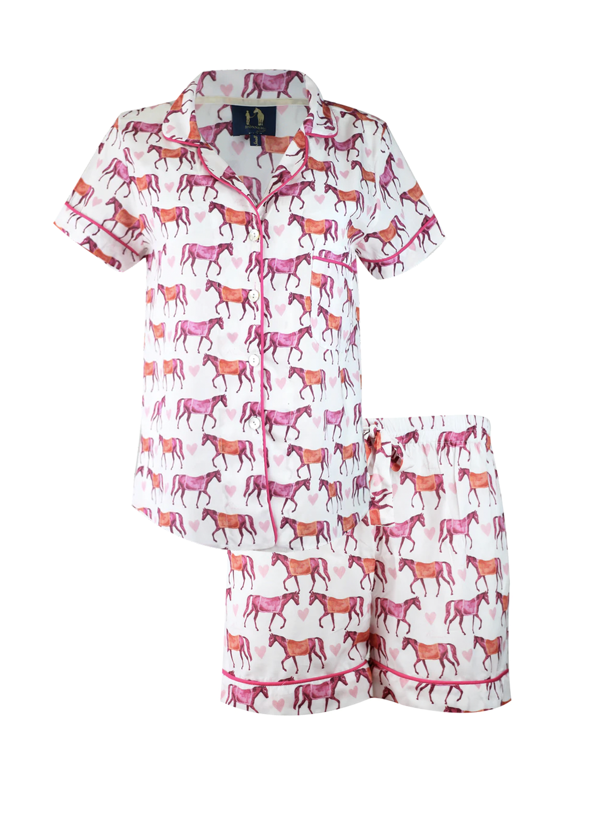 Be Mine Pj's Short Sleeve and Shorts