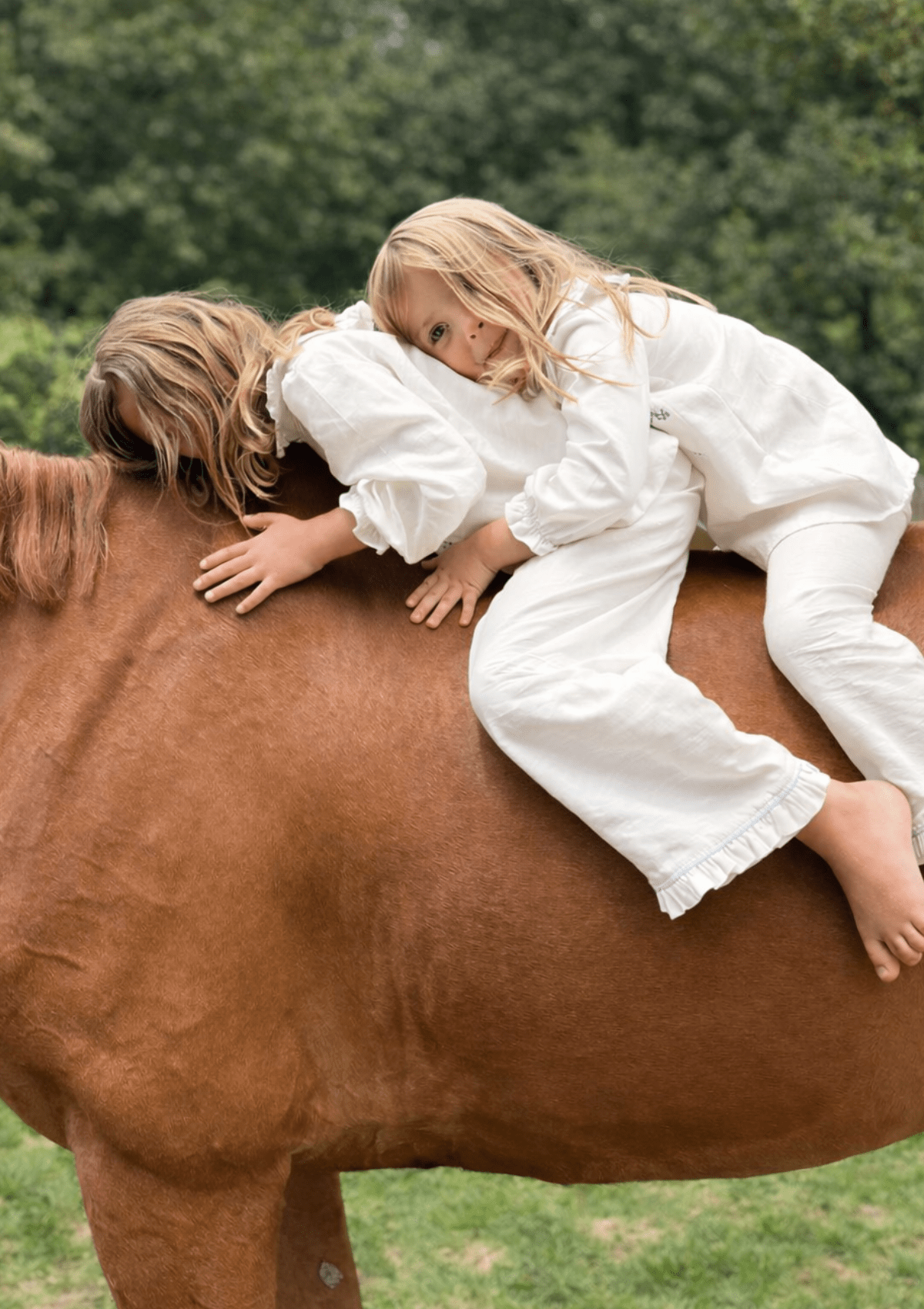 Stars & Horses Children's PJ's Set - RönnerLong Sleeve Set2 yrs