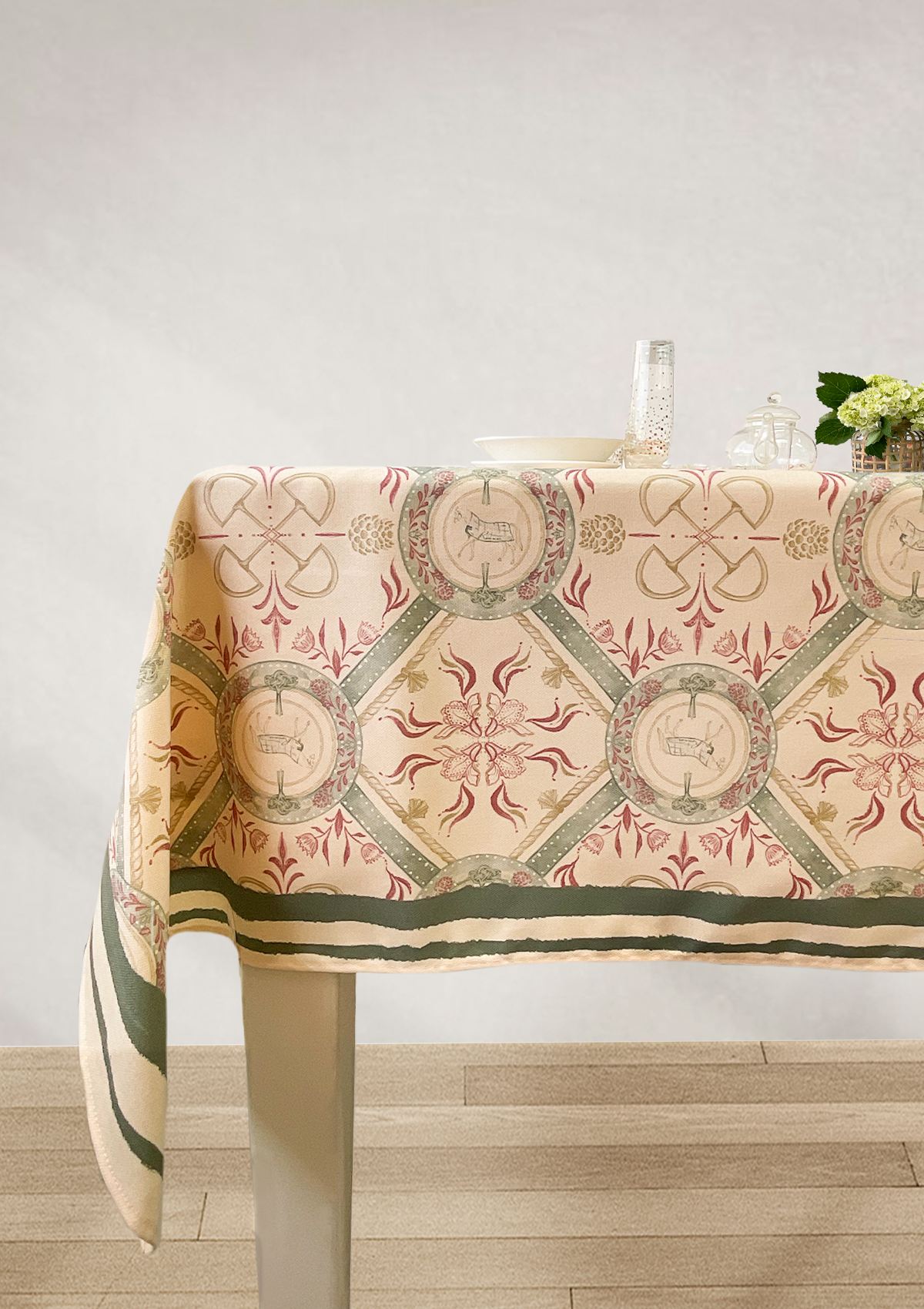 Holiday Horses Tablecloth
