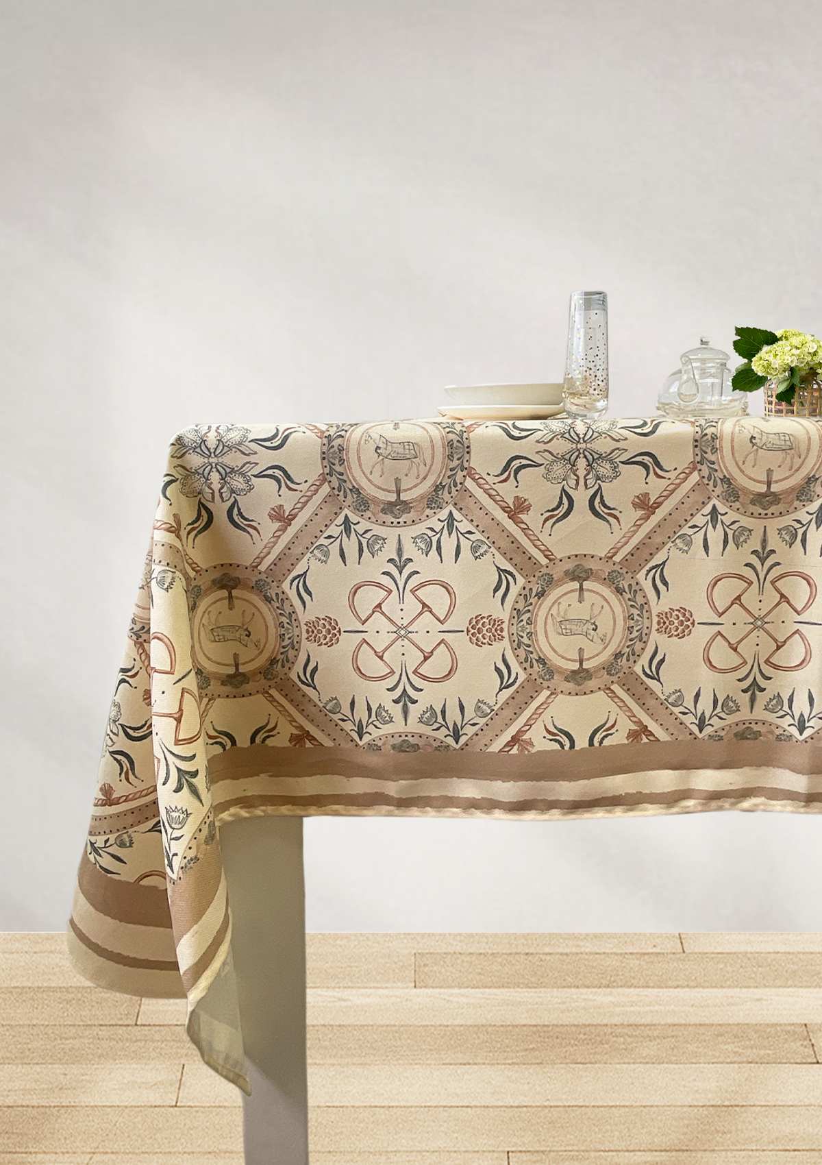 Holiday Horses Tablecloth