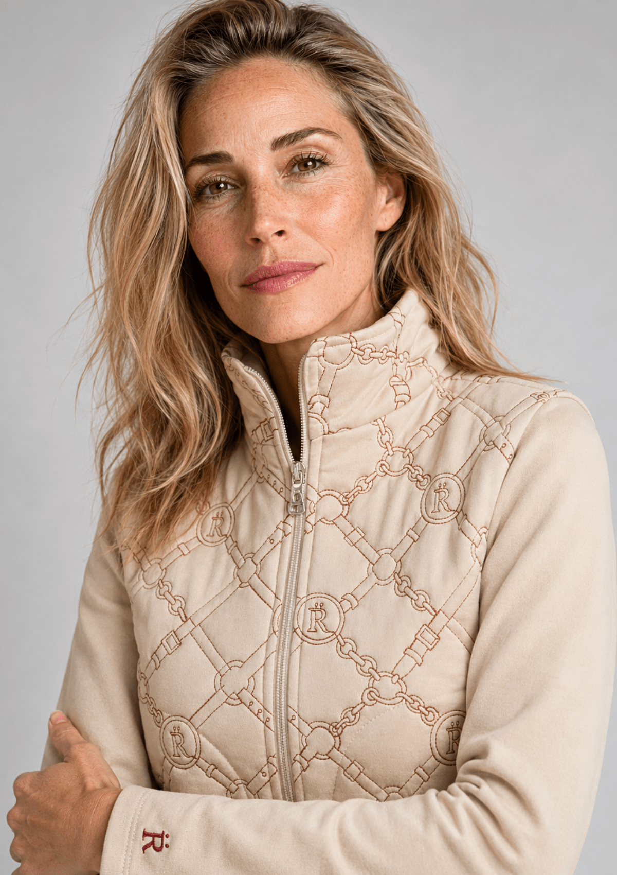 The Beltina Embroidered Sport Jacket - RönnerXS