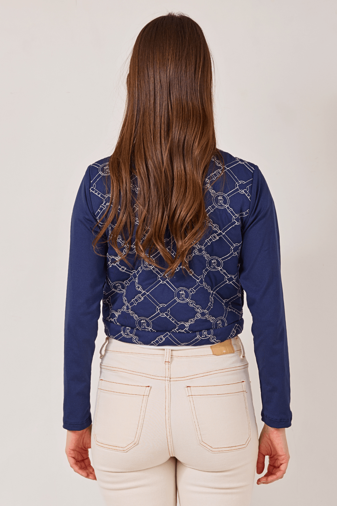 The Beltina Embroidered Sport Jacket - RönnerNavy