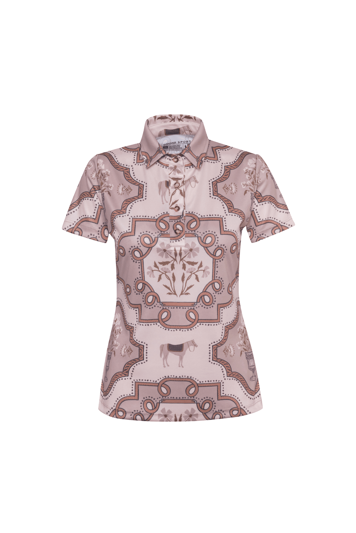 Veranda Polo - Shirt | Short Sleeve | Nude Blush - RönnerPolo ShirtXS