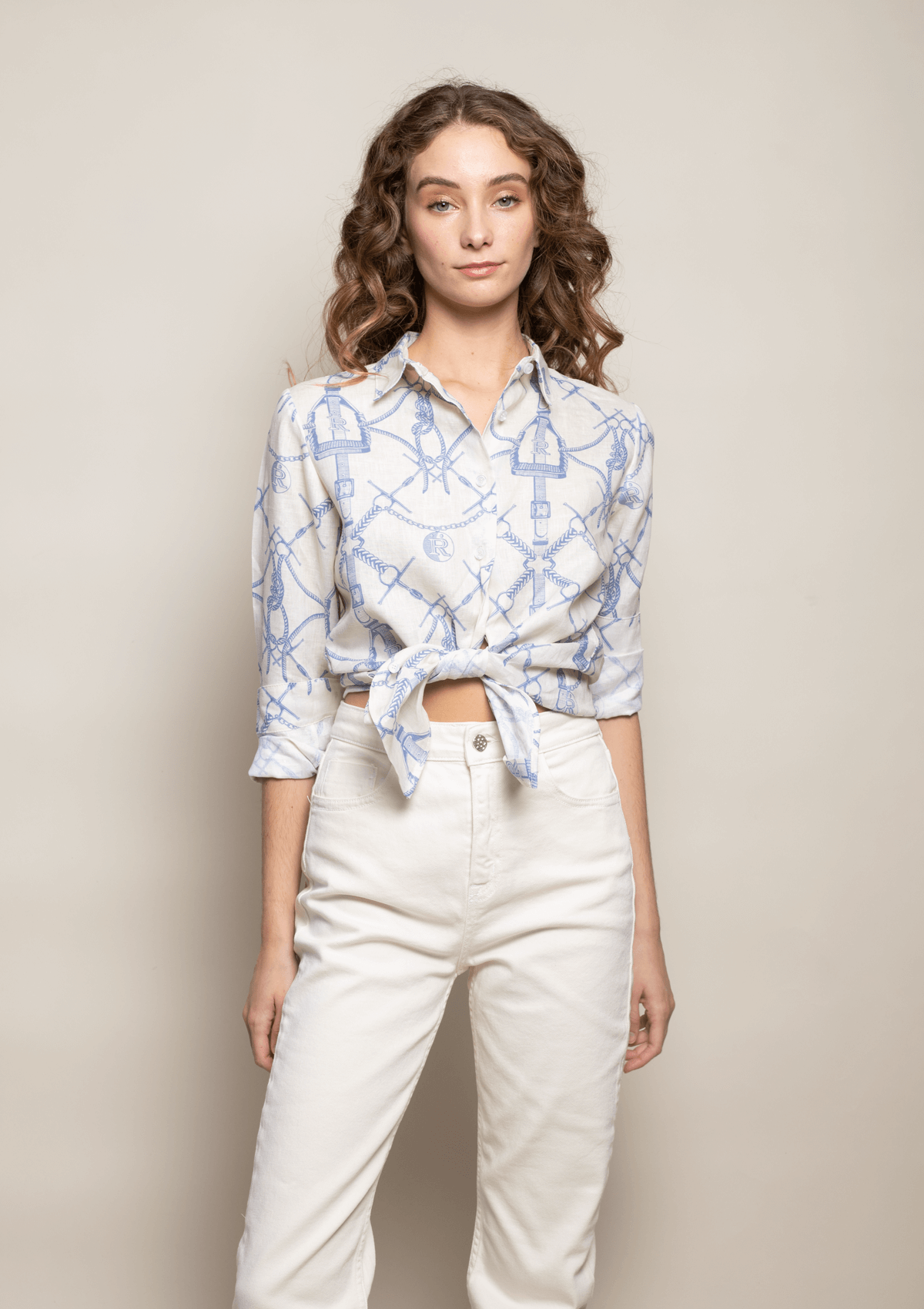 Basic Linen Shirt | Morsetti Cielo - Rönner