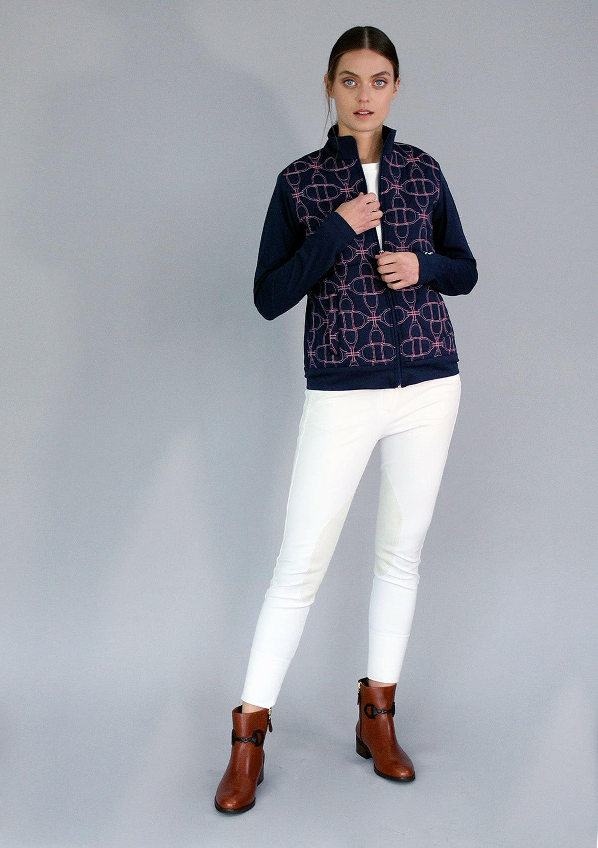 Clover Zip Jacket | Navy - Rönner