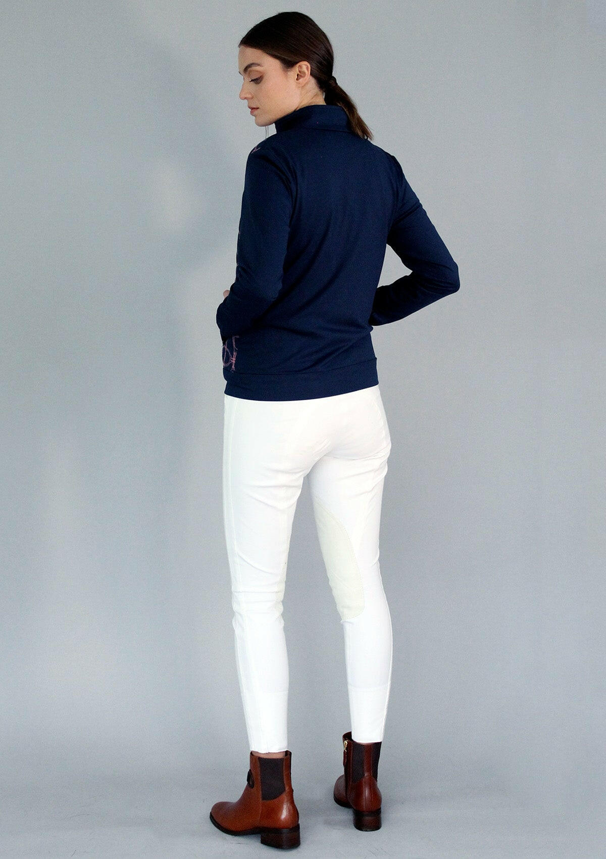 Clover Zip Jacket | Navy - Rönner
