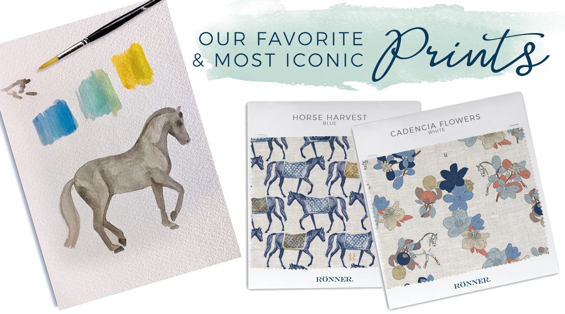Our favorite and most iconic equestrian-prints - Rönner