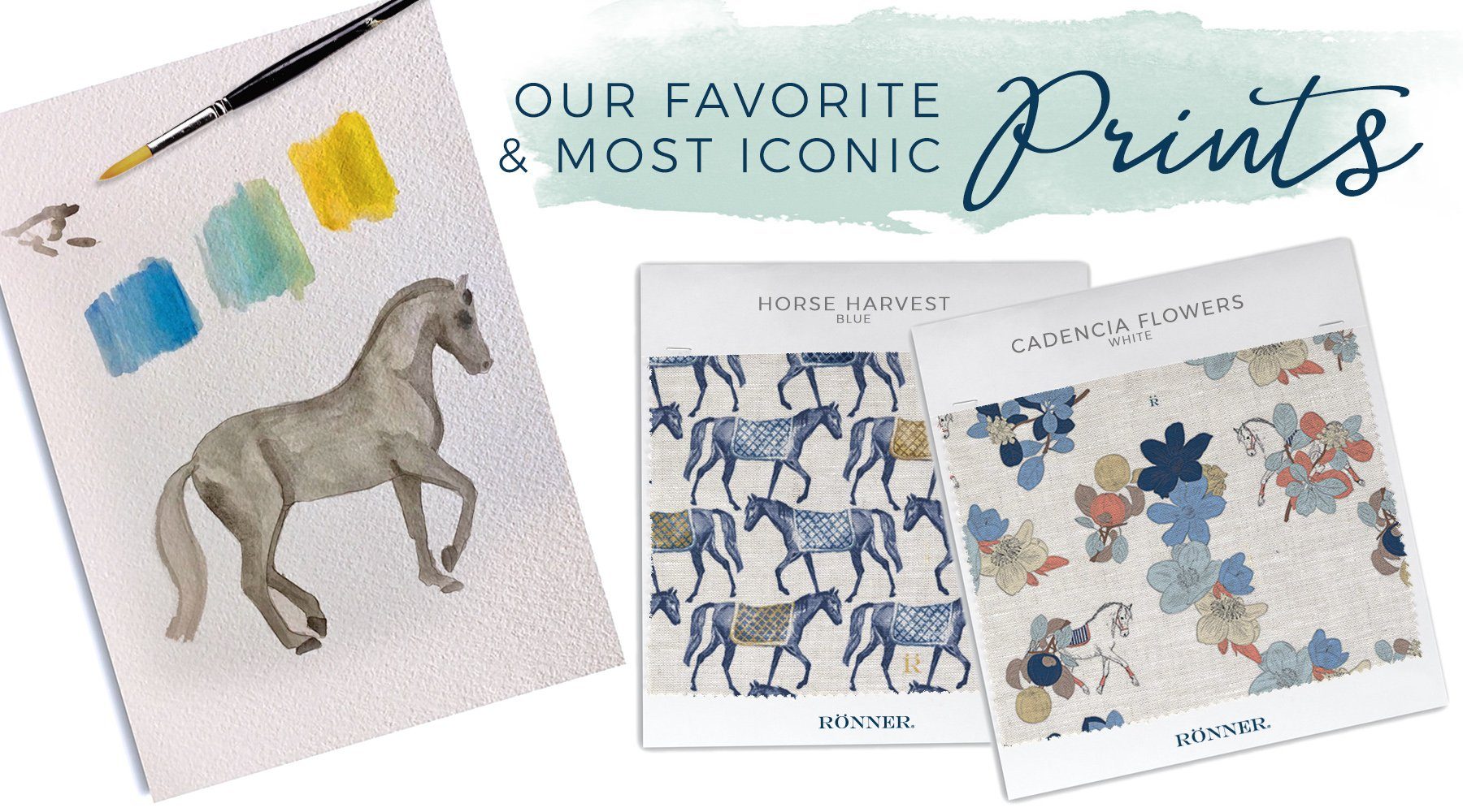 Our favorite and most iconic equestrian-prints