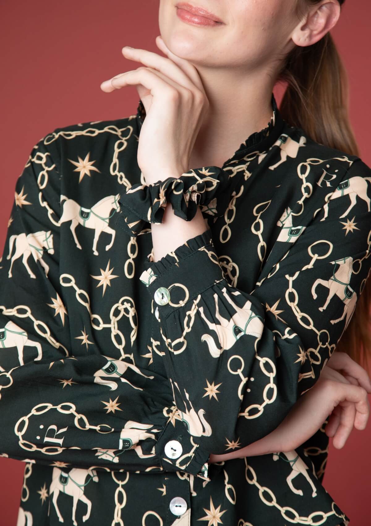 Celeste PJ's Set | Long Sleeve | Magical Horse Print