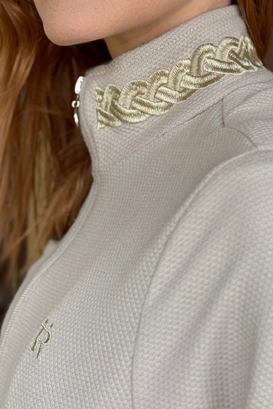 Tressé Zip-Up Jacket