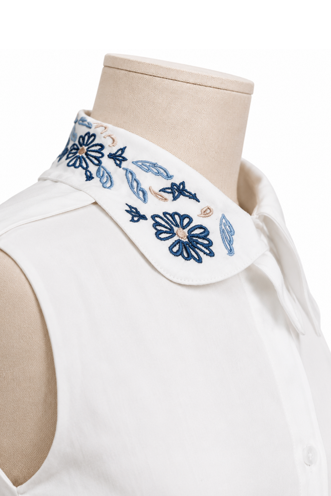 Annie Florale Embroidered Cotton Dress