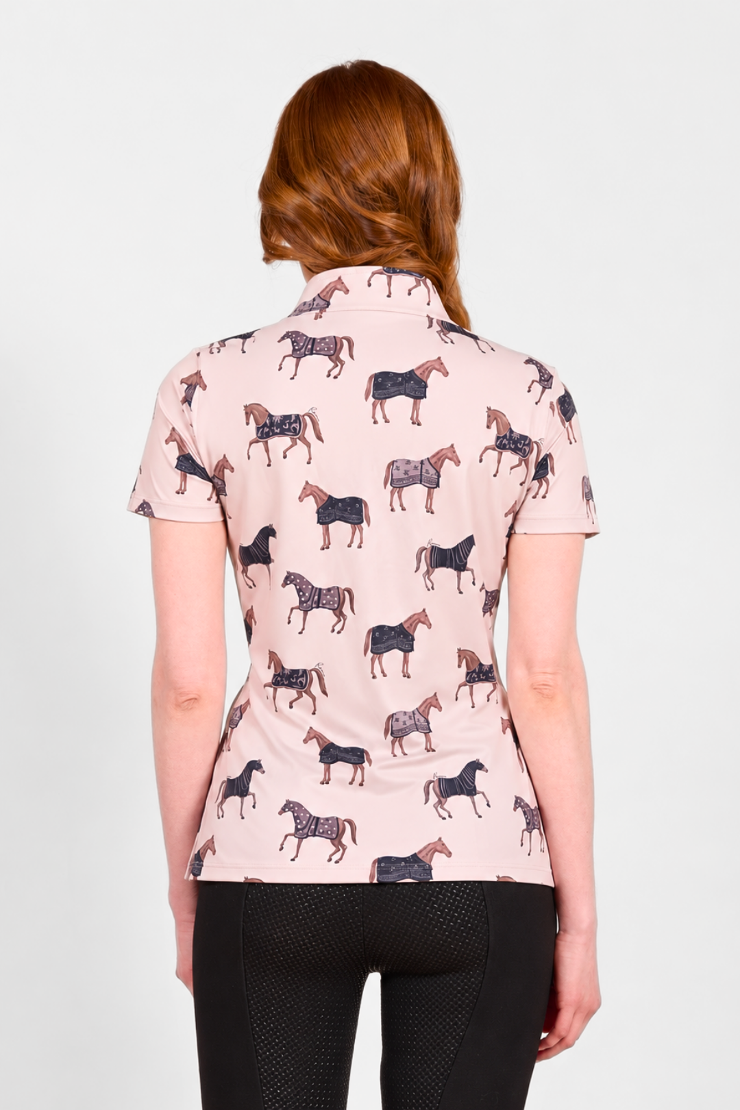 Q-Zip | Poise Print | Short Sleeve