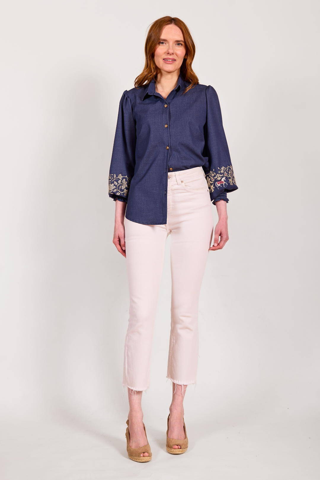 Sevilla Denim Blouse