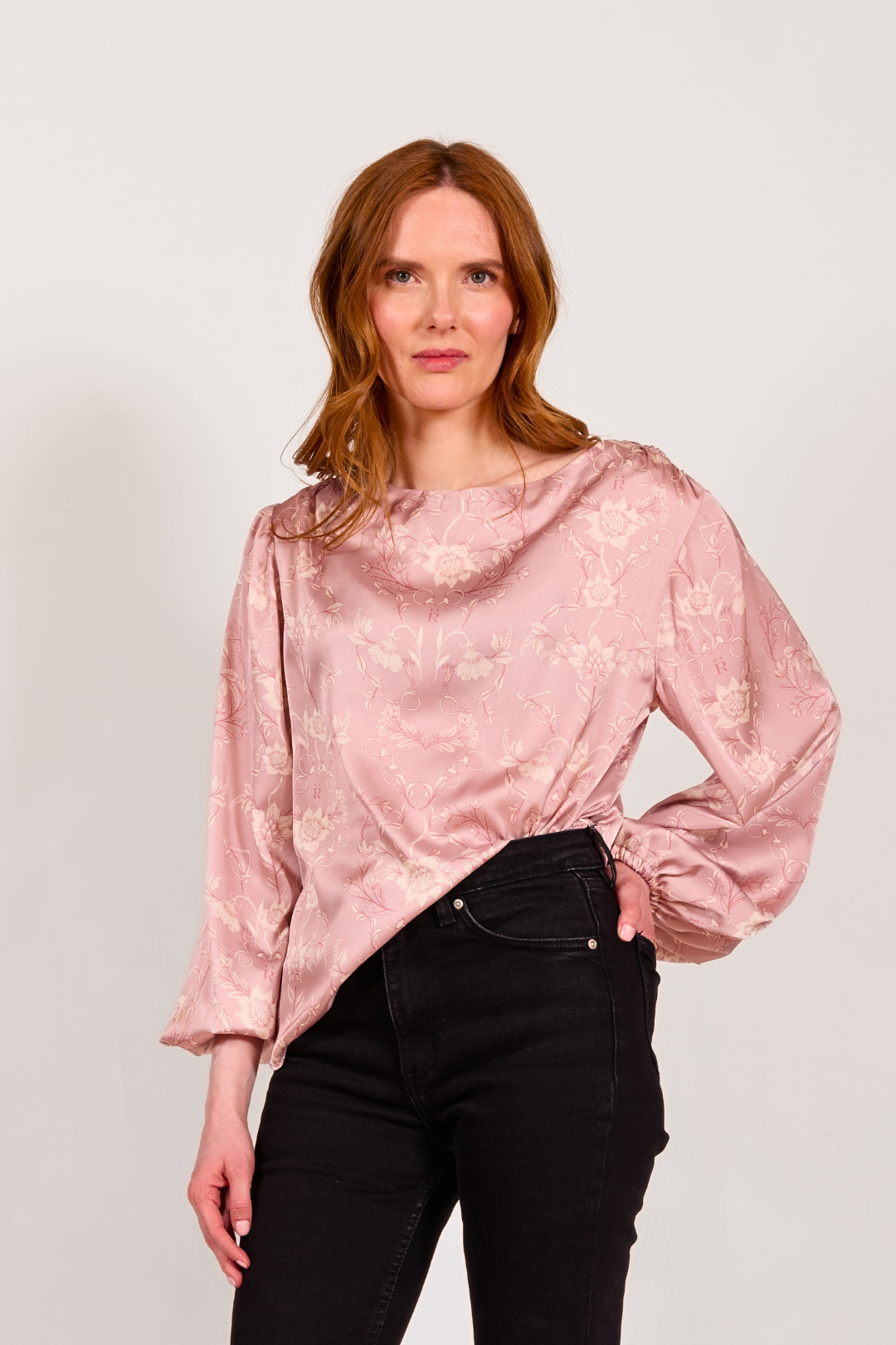 Rosalie Sateen Blouse