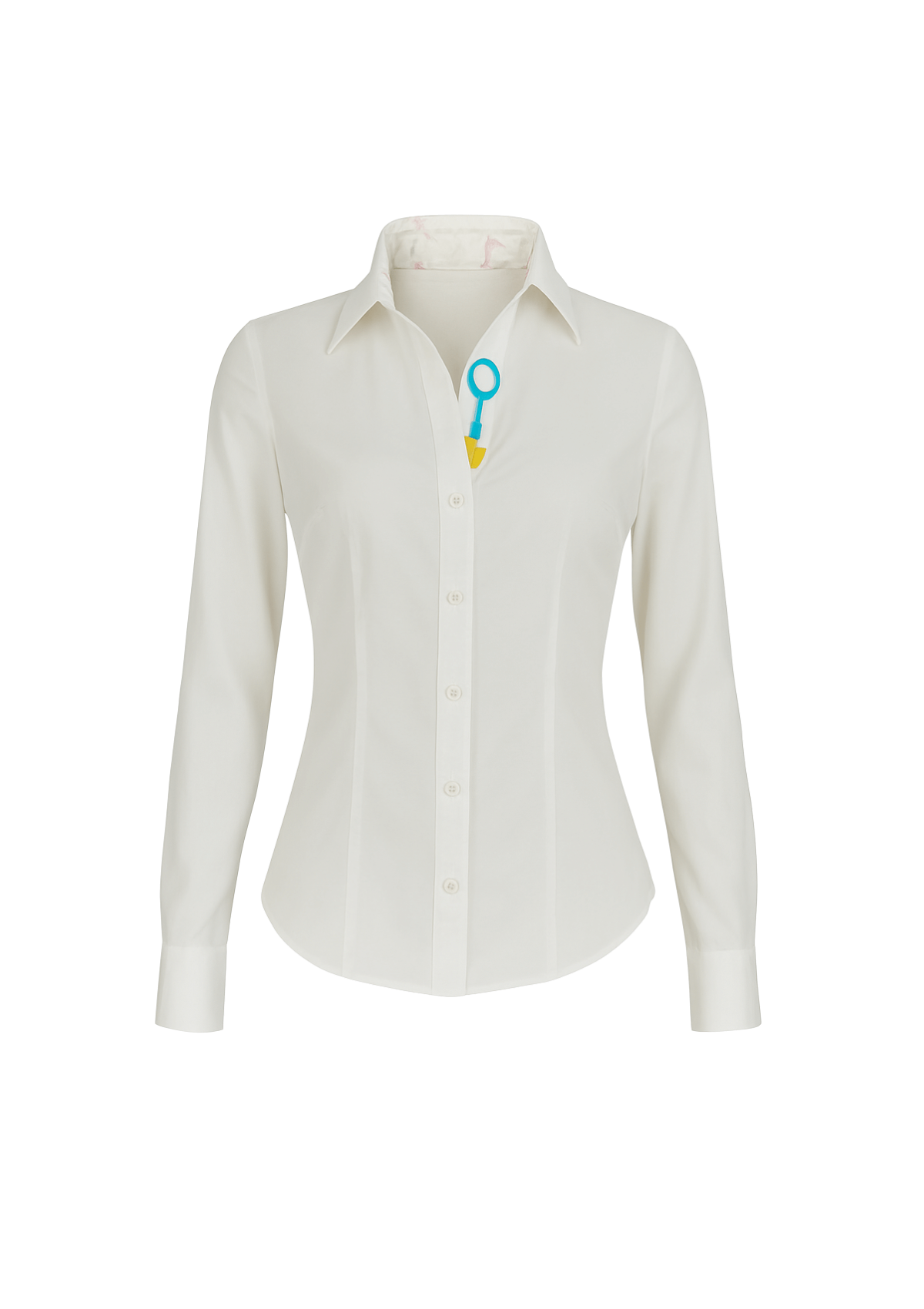 Margarita Shirt Embroidered | White