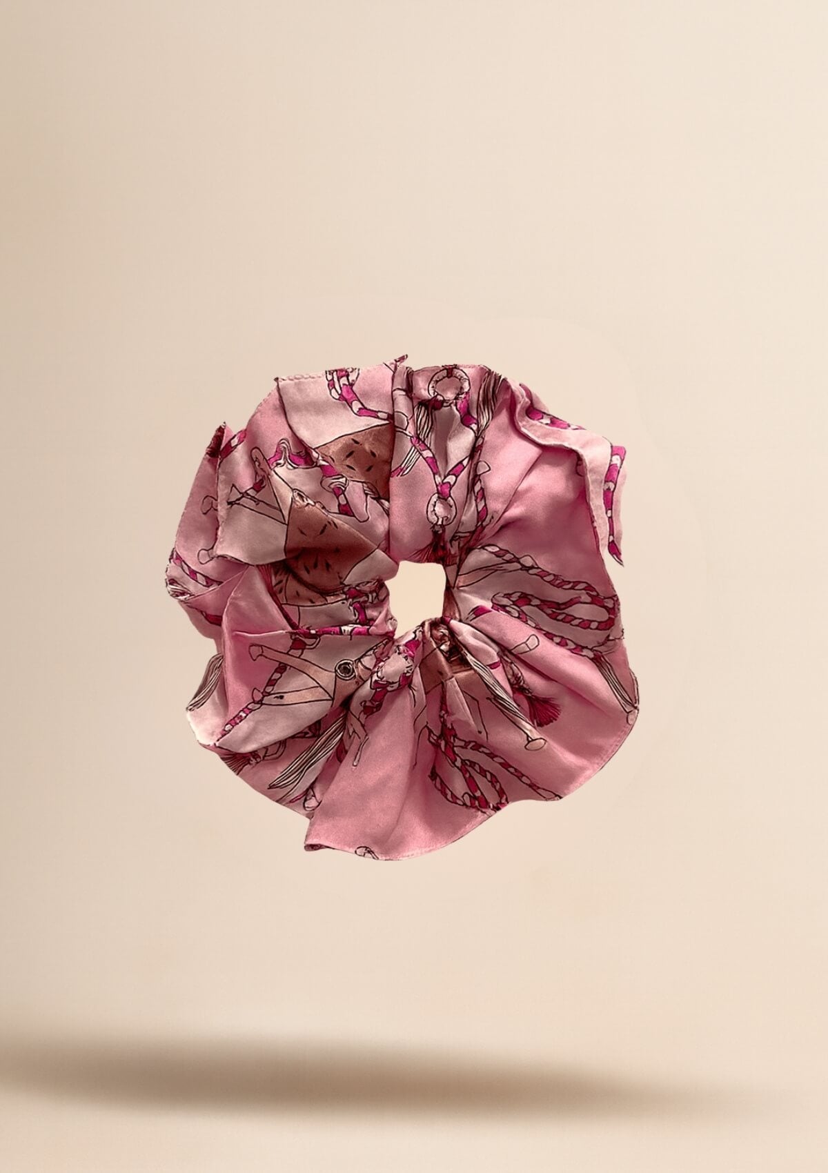 Oversized Hair Scrunchie Love | Horsebond | Pink