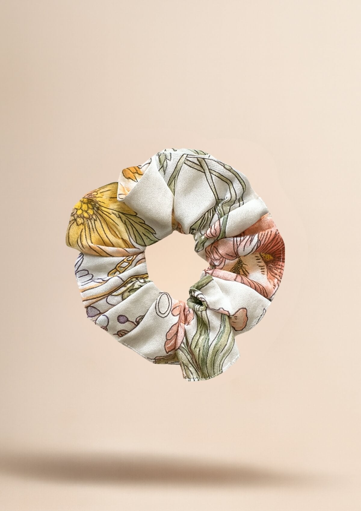 Linen Hair Scrunchie