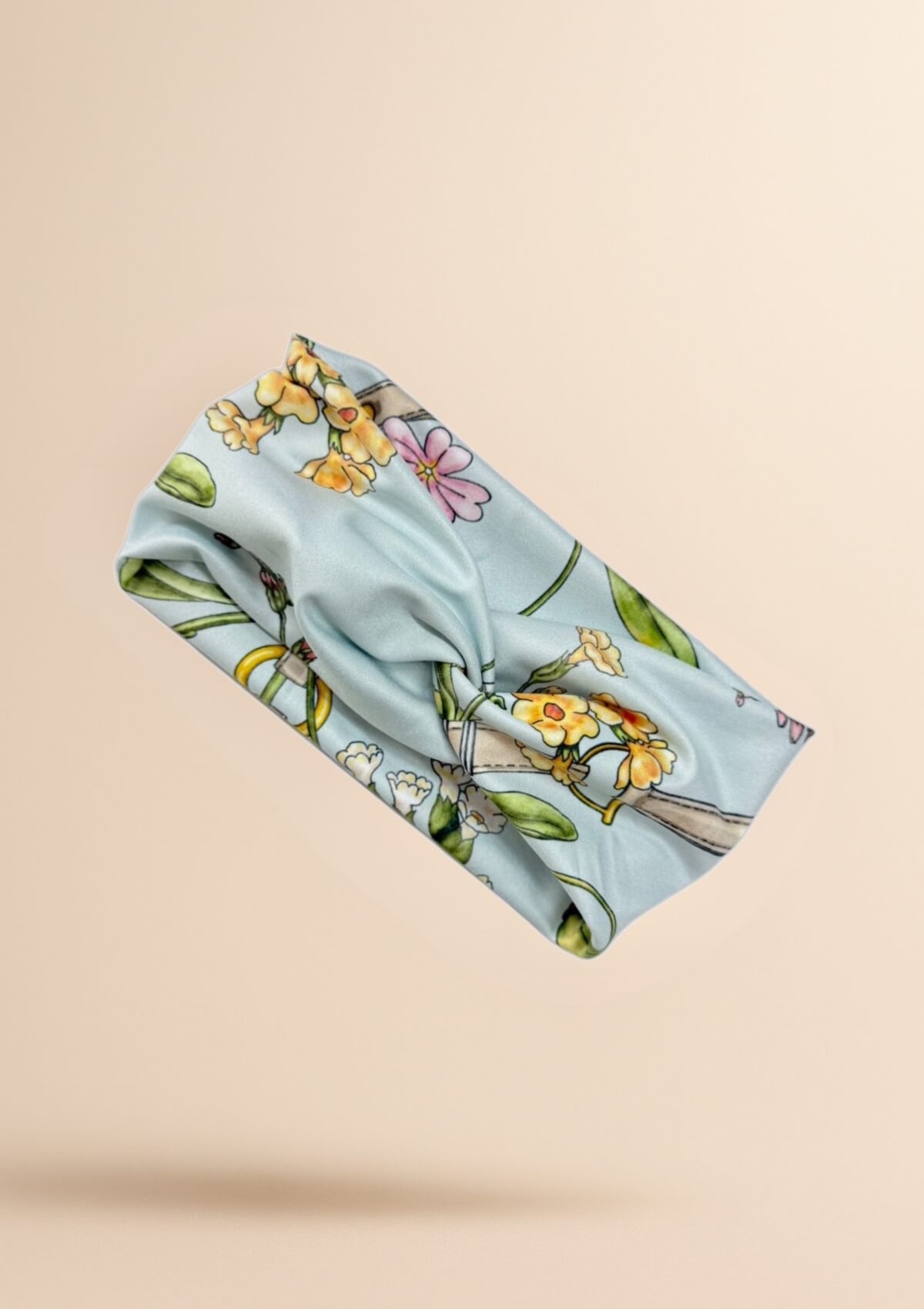 Rönner Hairband | Herbaria Print | Aqua