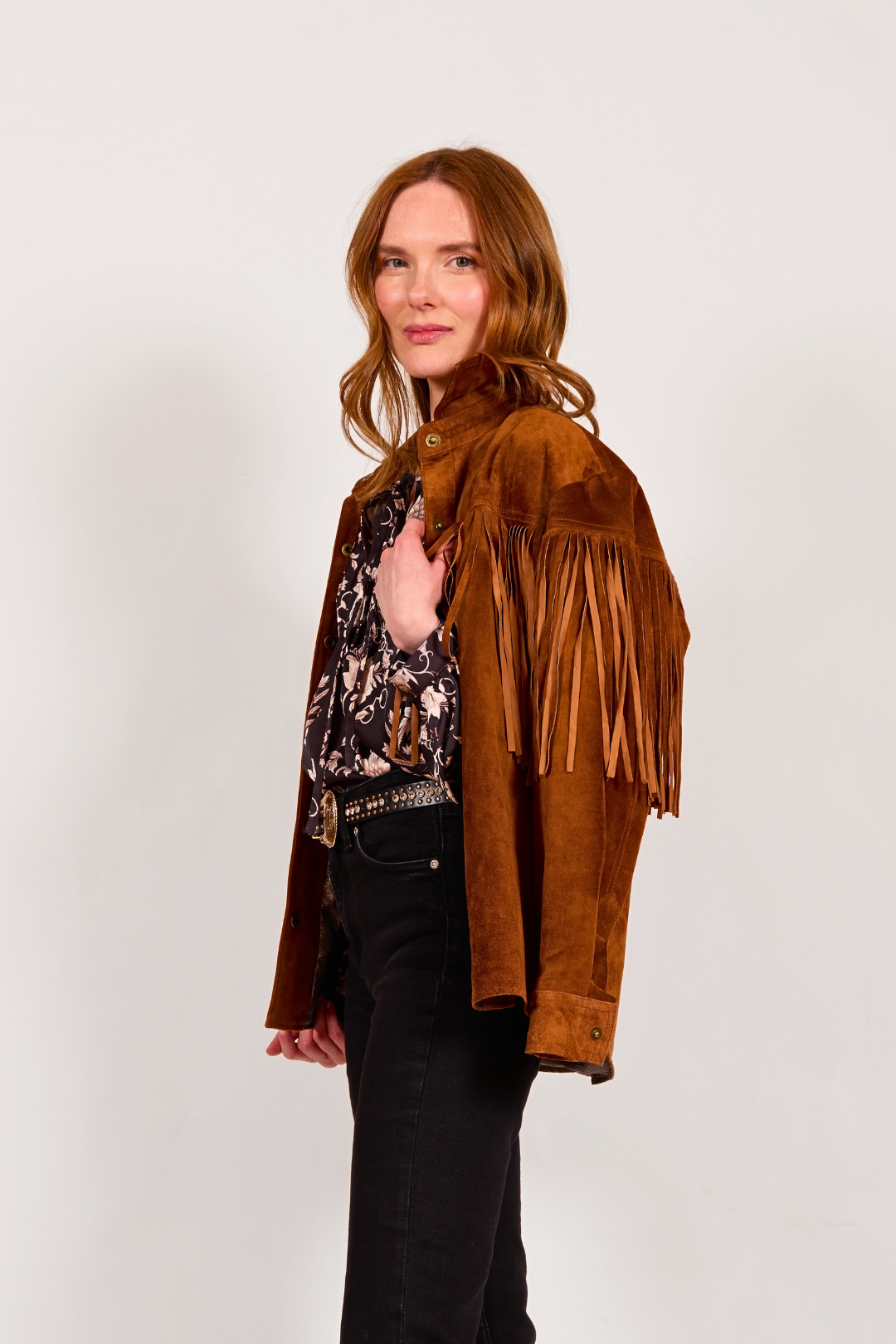 Rodeo Fringed Suede Jacket