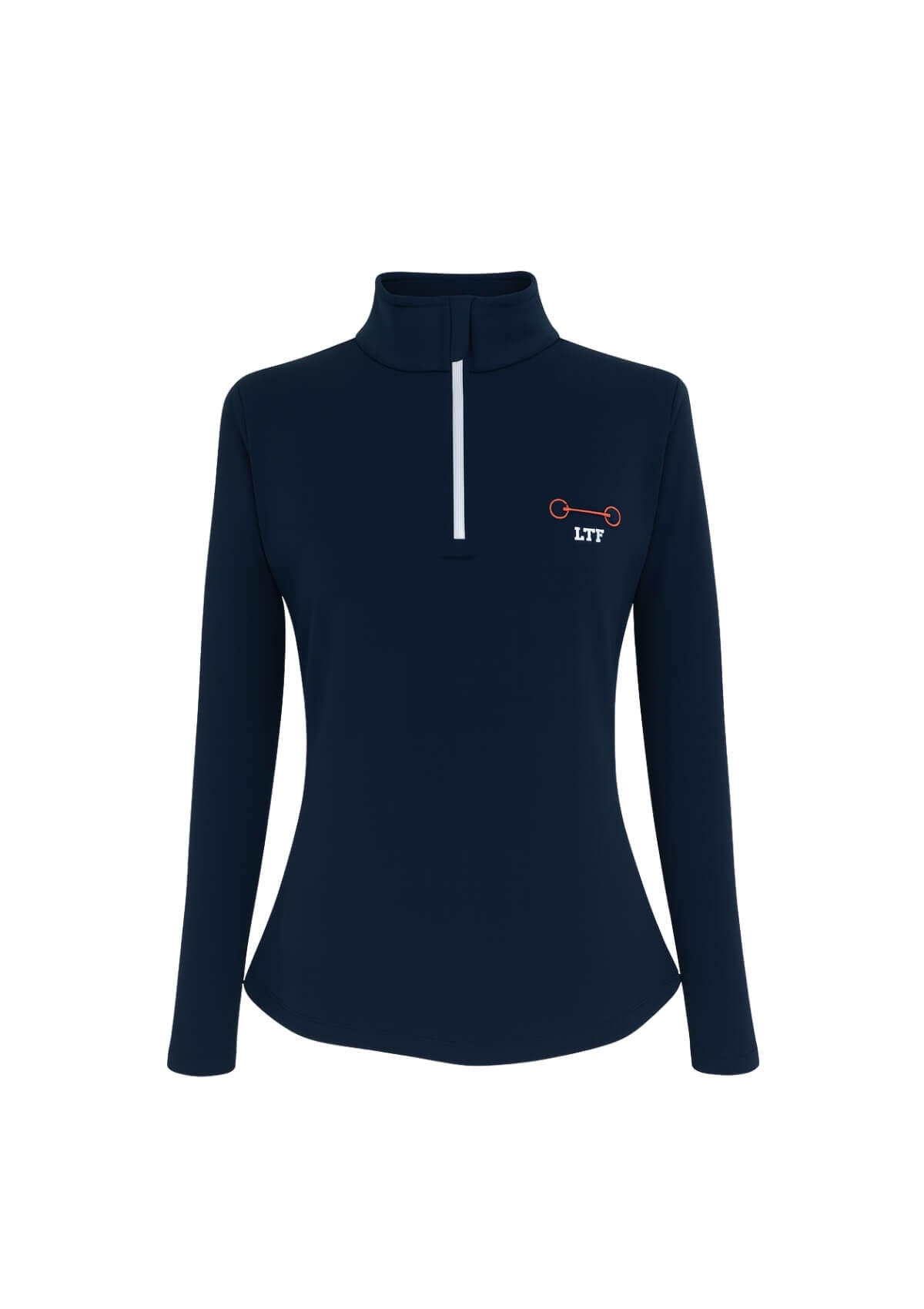 Devotion Quarter-Zip Embroidered | Long Sleeve | Navy | Sample