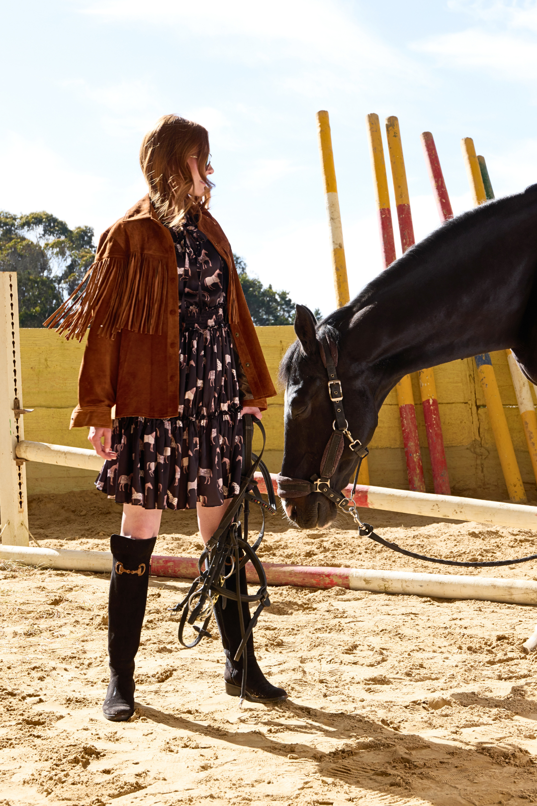 Rodeo Fringed Suede Jacket