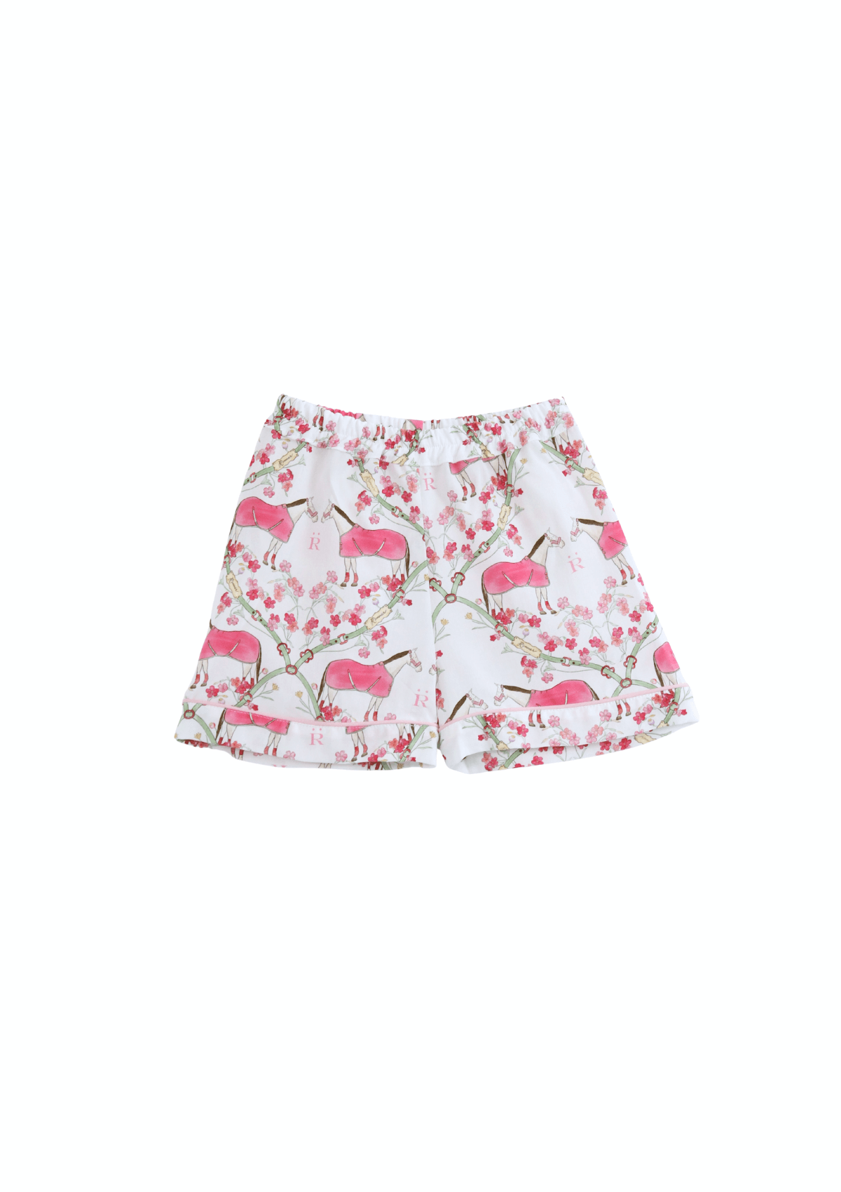 Ponyland Short Sleeve | Hoofbeat Dreams | White | Children's PJ'S