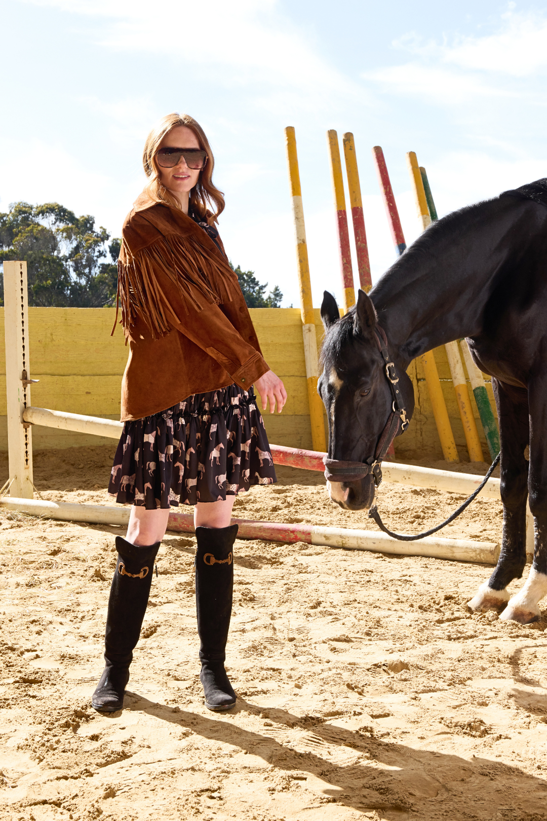 Rodeo Fringed Suede Jacket
