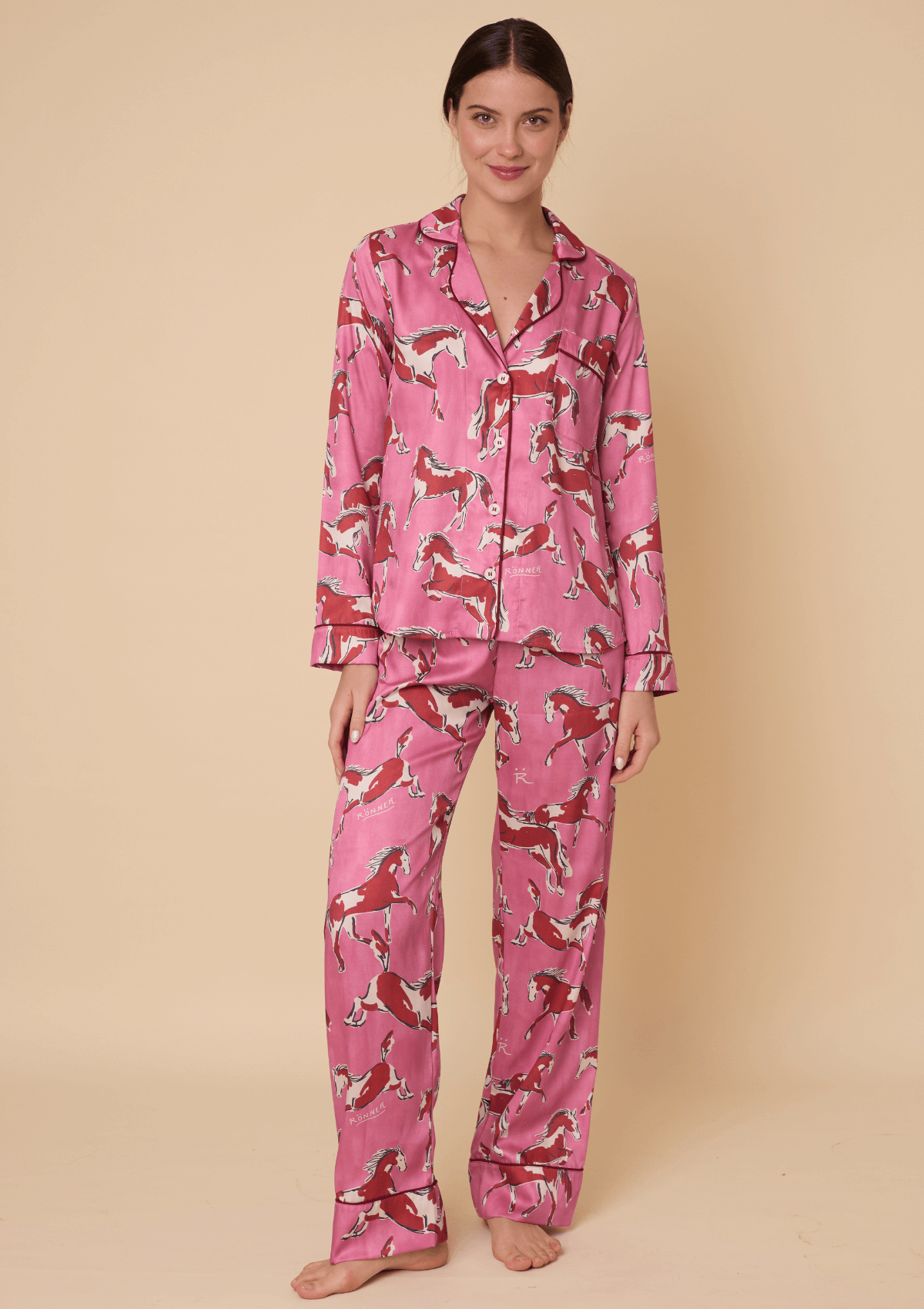 Rosabella Equestrian Pajama Set